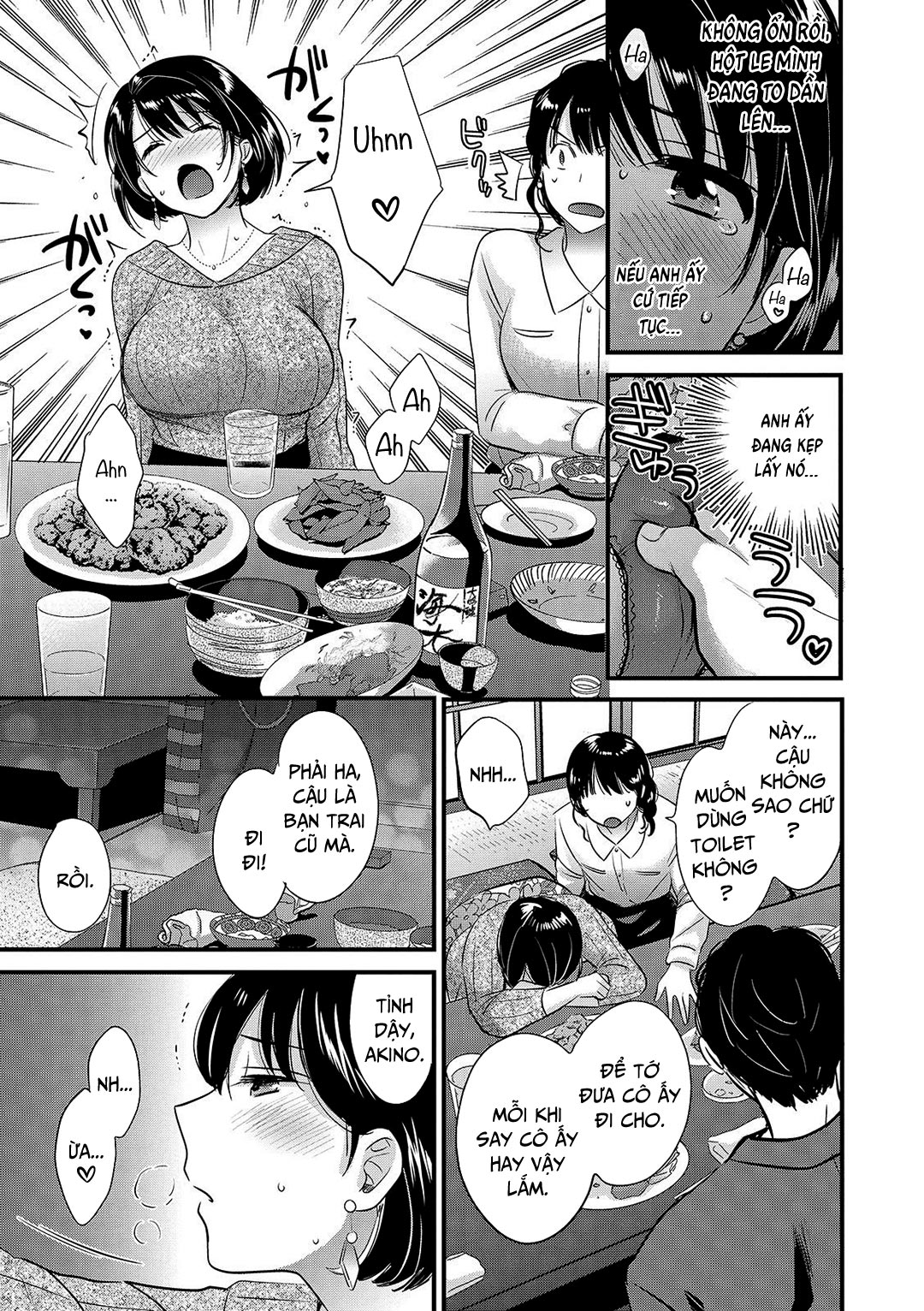 Đọc truyện hentai Hãy giữ bí mật với chồng tôi nha! - Chap 3