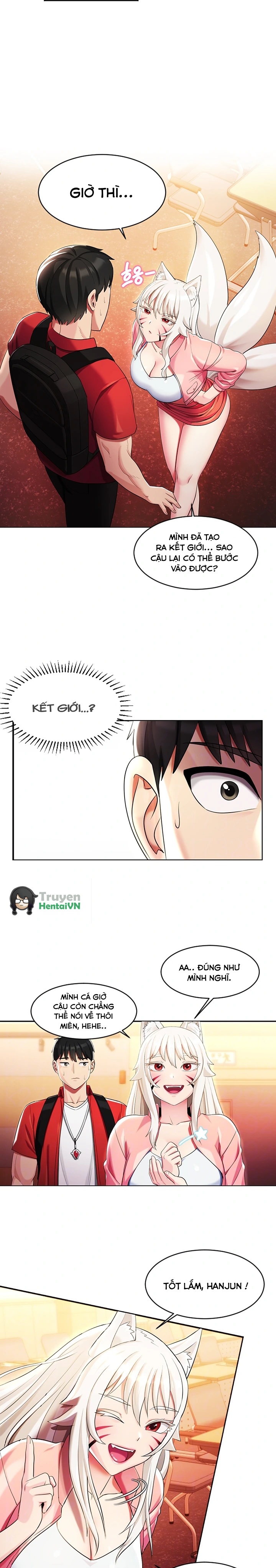 Đọc truyện hentai Phép thuật, hậu cung Yokai - Chap 4