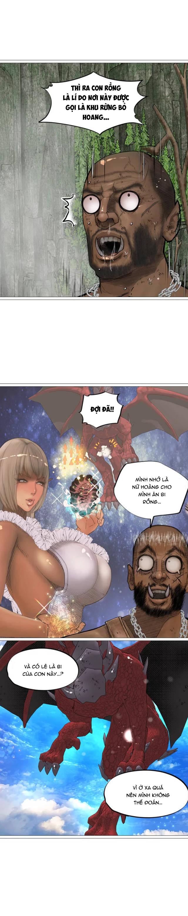 Đọc truyện hentai Nữ Hoàng Dark Elf Và Nô Lệ Orc - Chap 17