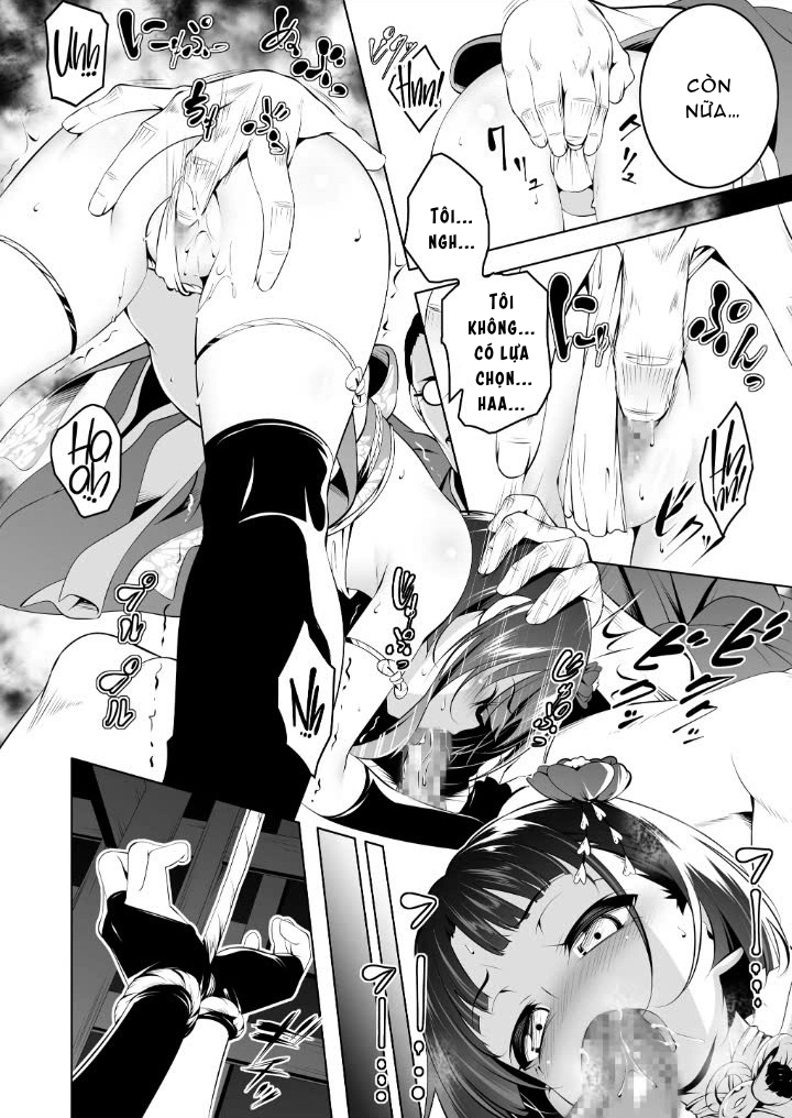 Đọc truyện hentai Koushoku no Chuugi Kunoichi Botan Ni - Oneshot