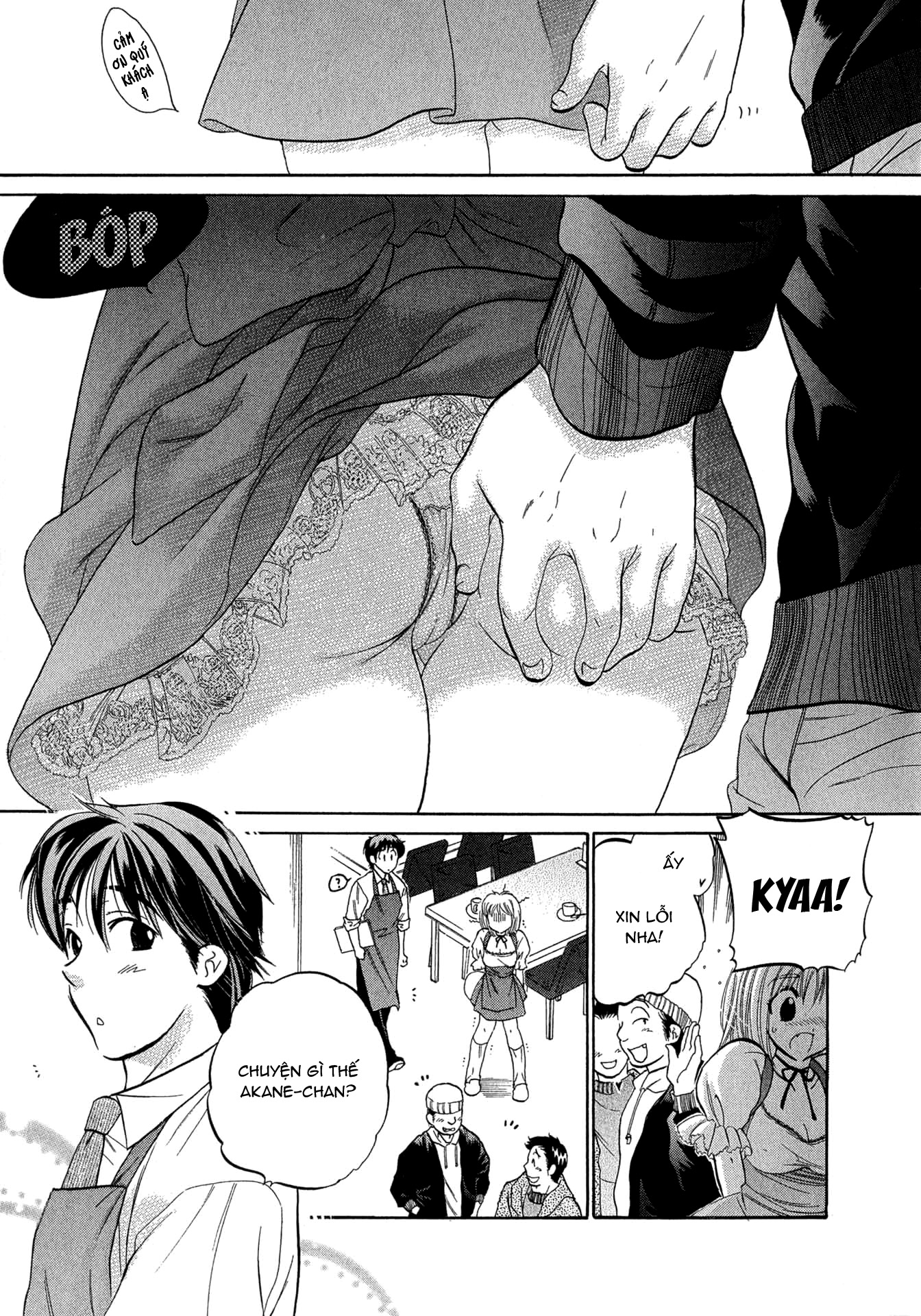 Đọc truyện hentai Cafe Delicious - Menu 1: Bánh bơ dâu