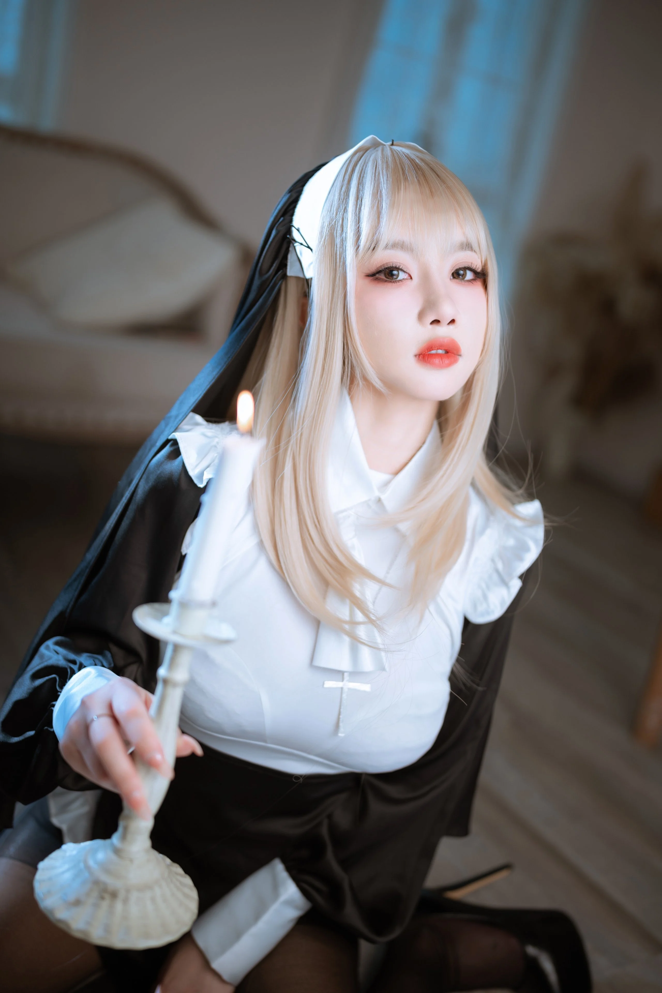 Đọc truyện hentai Tuyển tập Albums siêu phẩm Cosplay - Chap 742 - Is Guichu Yao here? - Nun