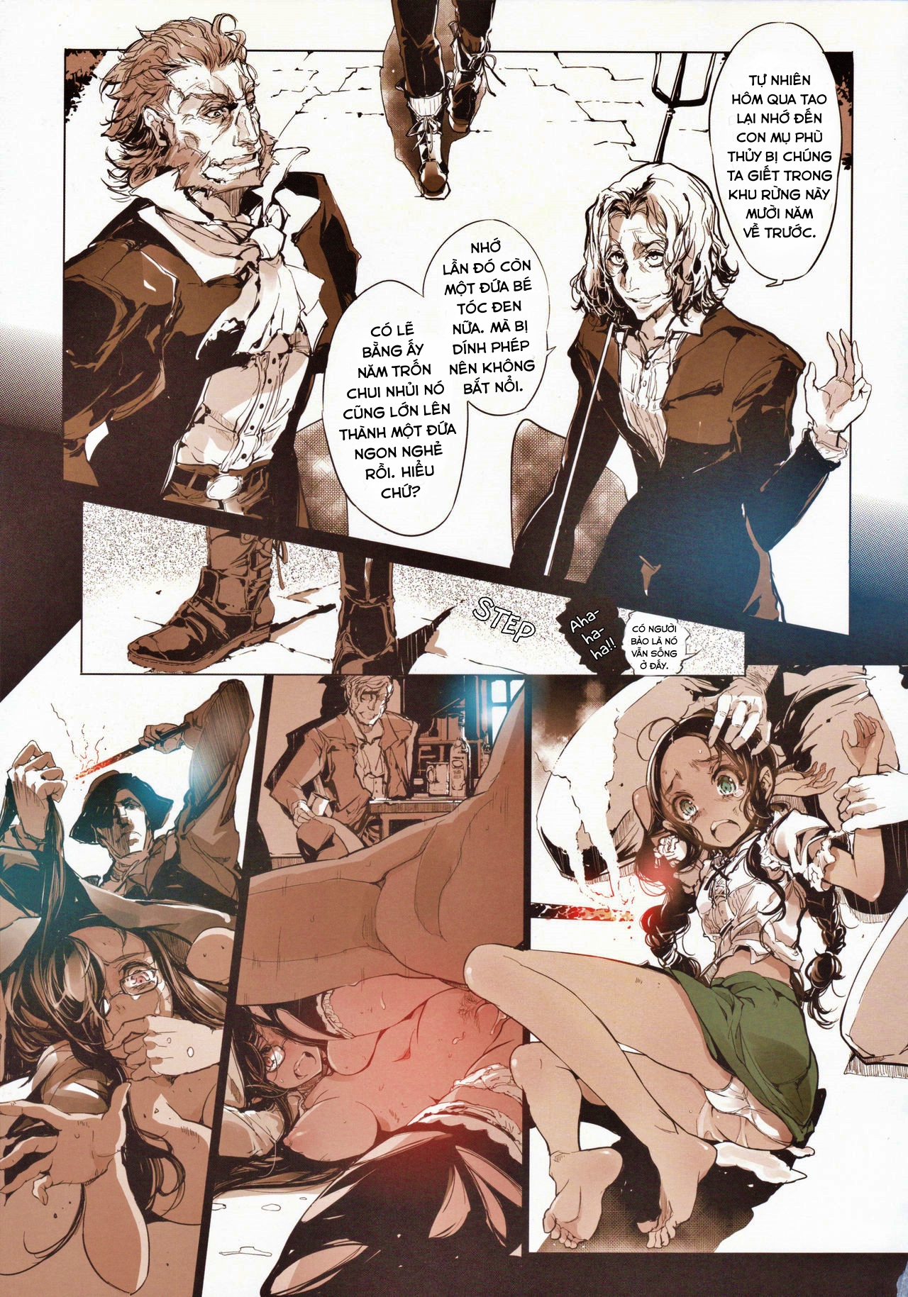 Đọc truyện hentai The crucifixion of Succura - Chap 2