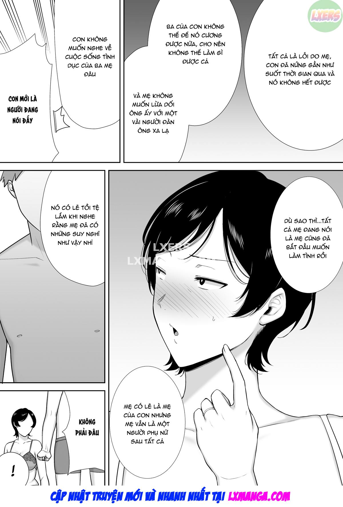 Đọc truyện hentai Mẹ cũng là phụ nữ - Chap 1 - Không che