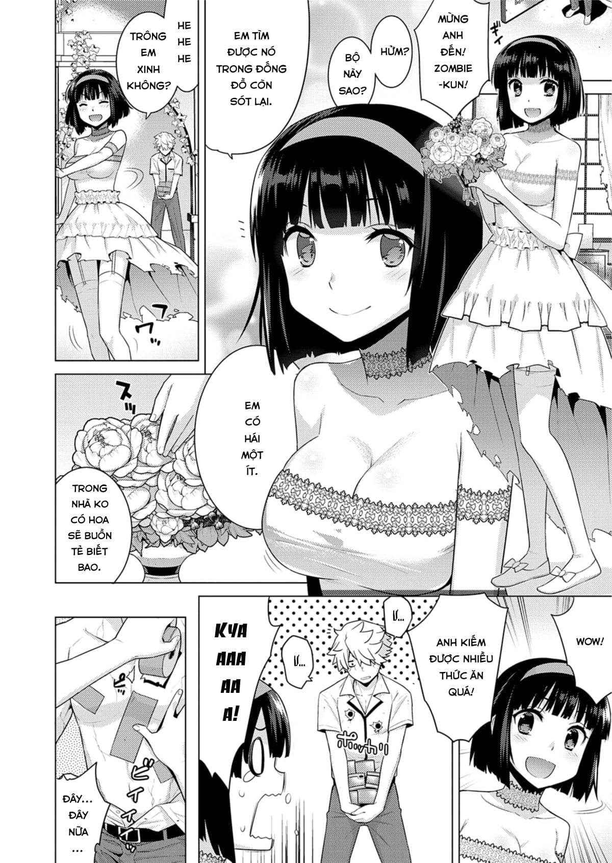 Đọc truyện hentai Zombie No Hanayome - Oneshot