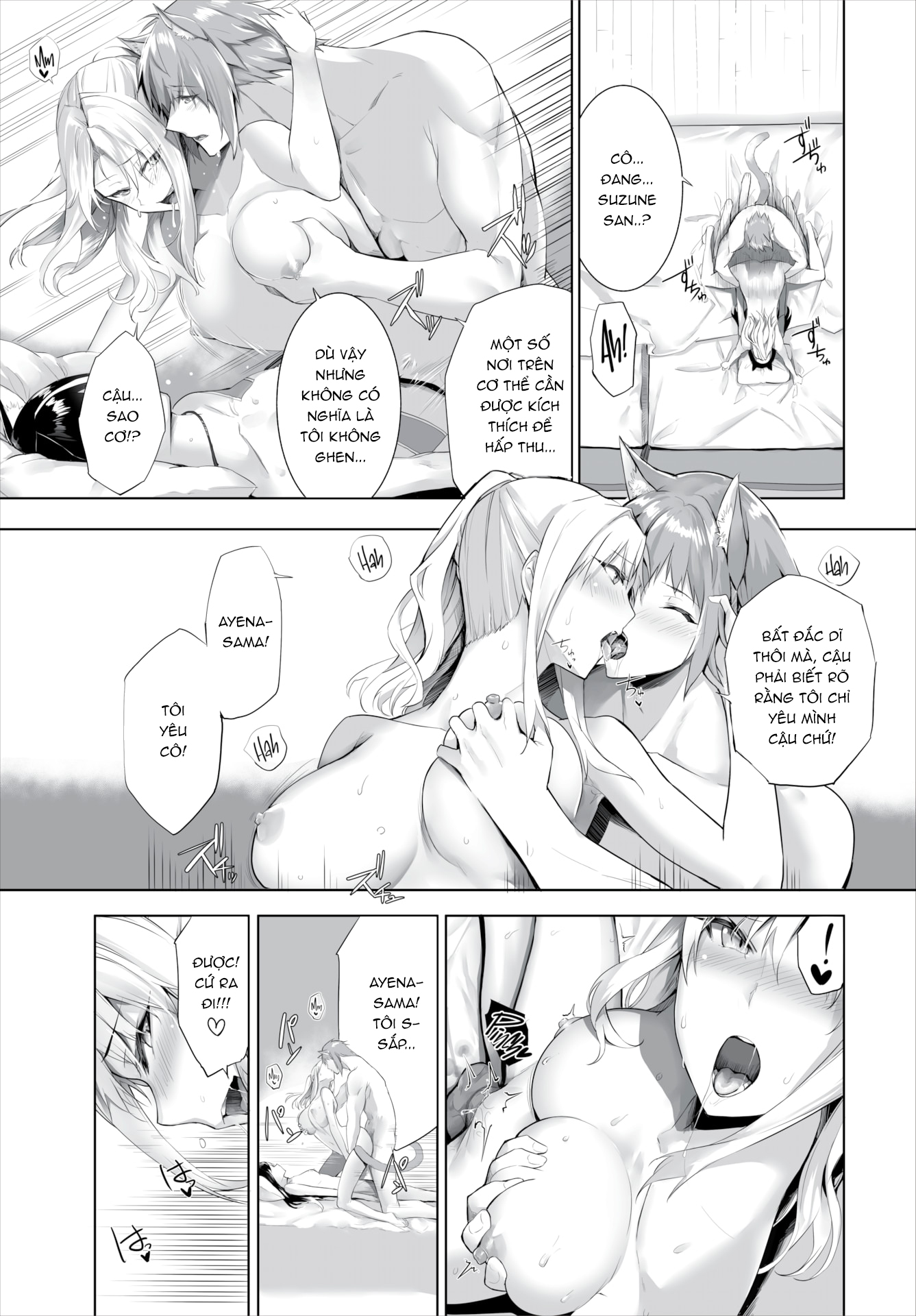 Đọc truyện hentai Nô lệ tai mèo - Chap 17