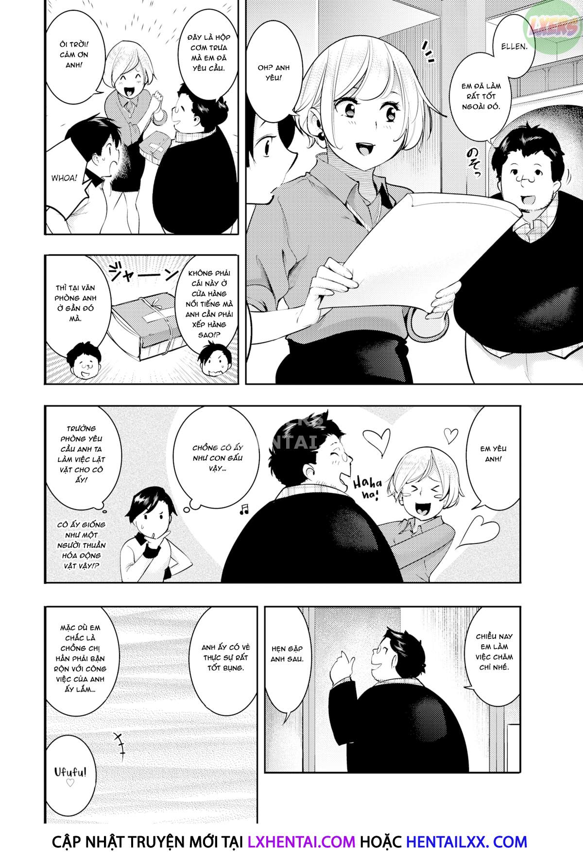 Đọc truyện hentai Vợ tôi là nhà thiết kế đồ lót - Oneshot