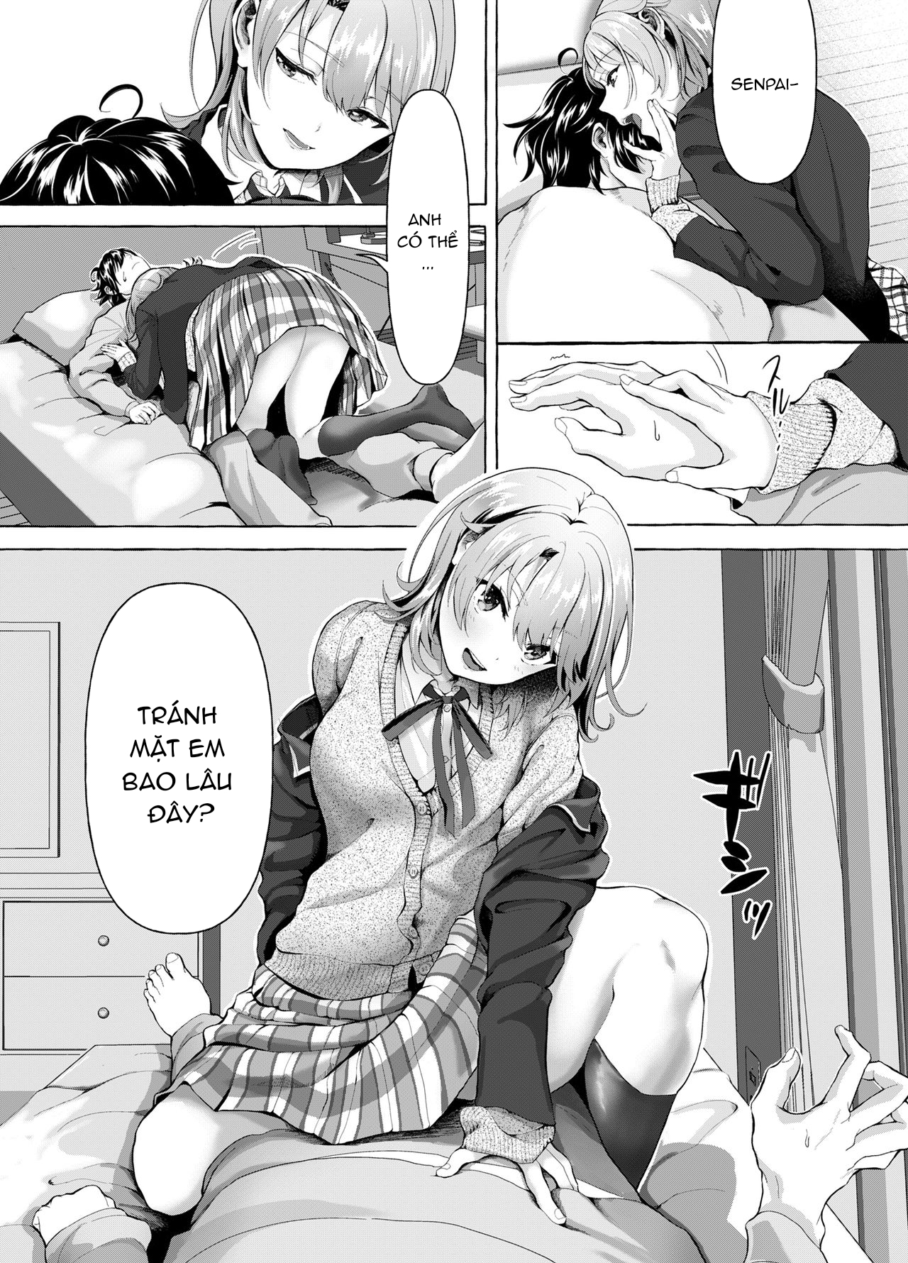 Đọc truyện hentai Chào buổi sáng, Senpai! (Yahari Ore no Seishun Love Come wa Machigatteiru) - Oneshot