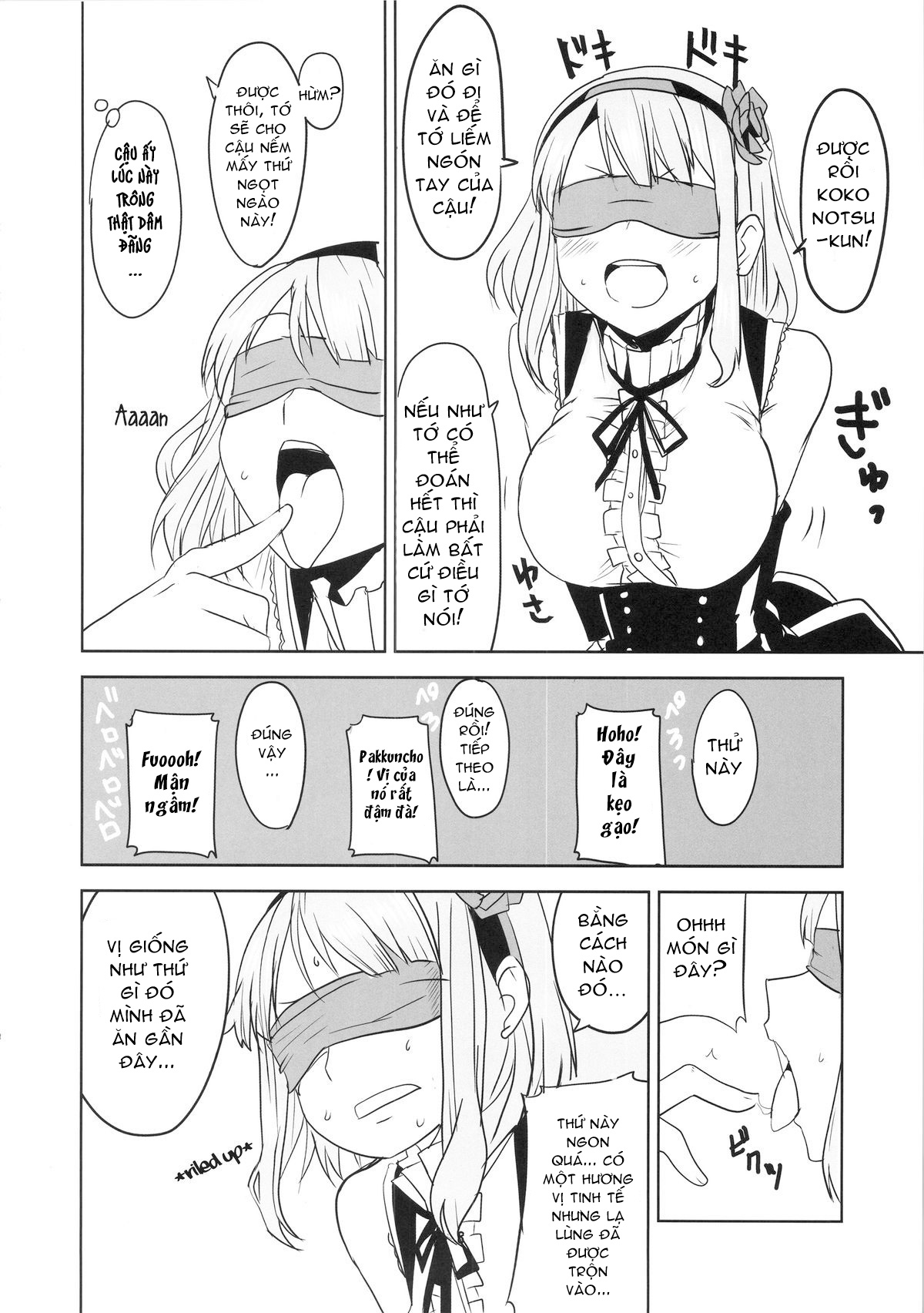 Đọc truyện hentai Dagashi Chichi - Chap 2