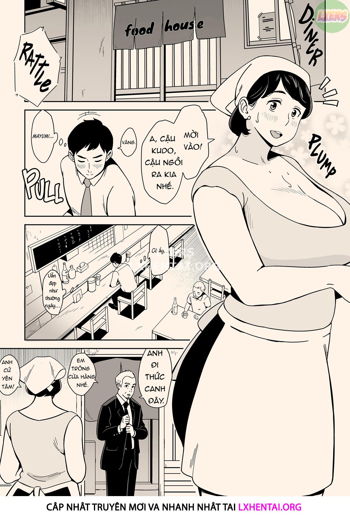 Đọc truyện hentai Karada Mo Oishii Shokudou No Keitai Houman Zuma - Oneshot