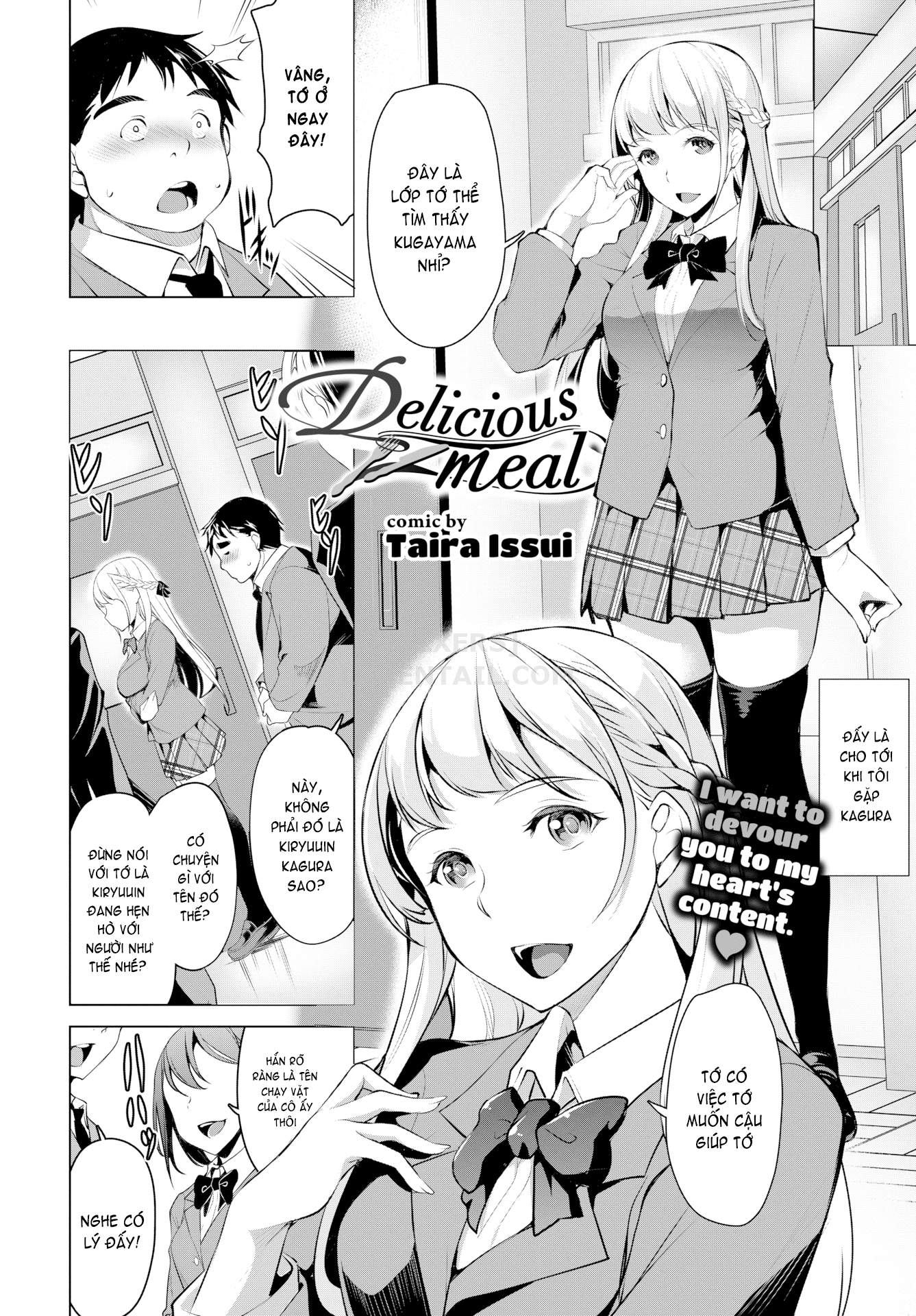 Đọc truyện hentai Delicious Meal - Oneshot