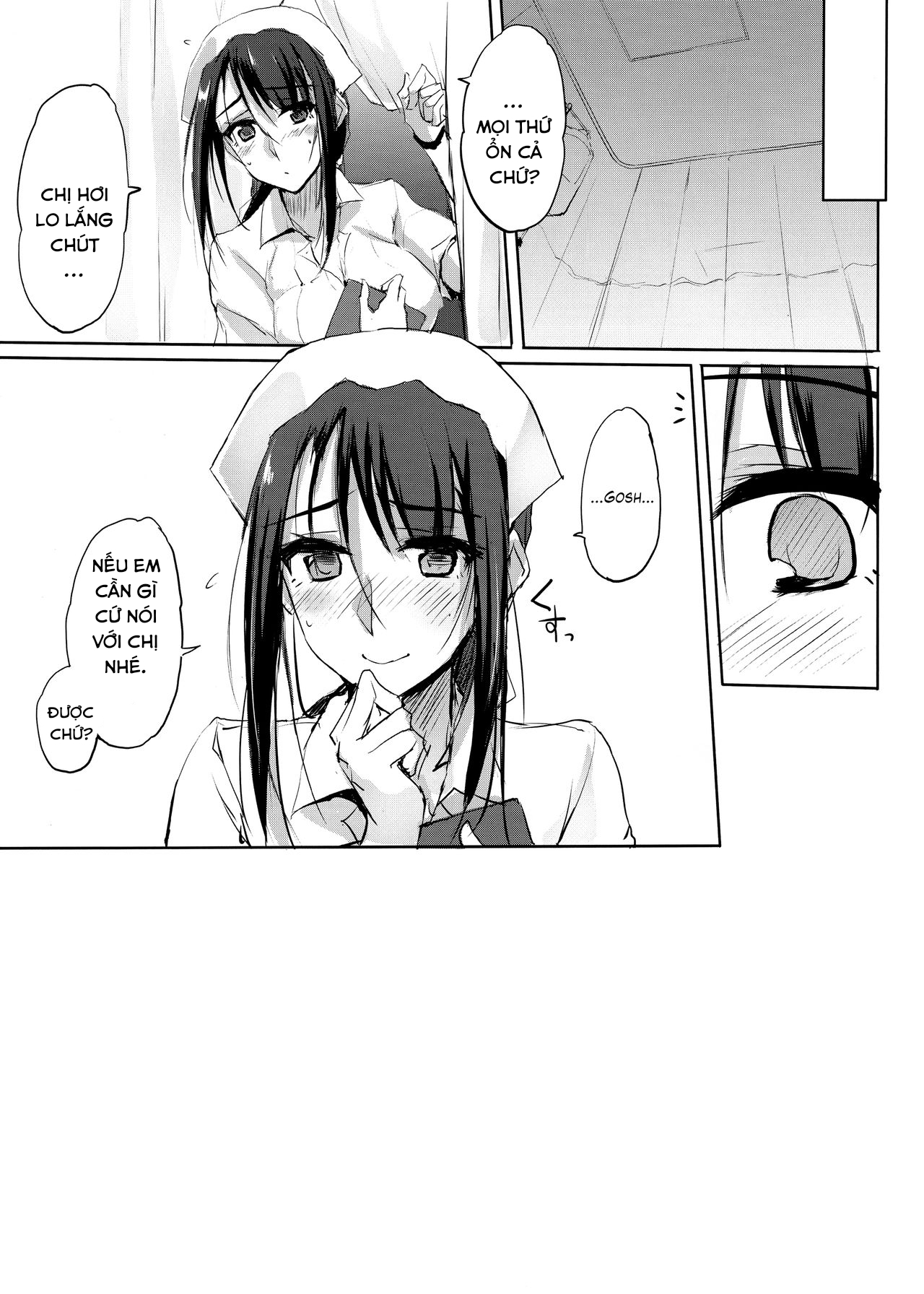 Đọc truyện hentai Cô y tá là người hư hỏng. - Oneshot