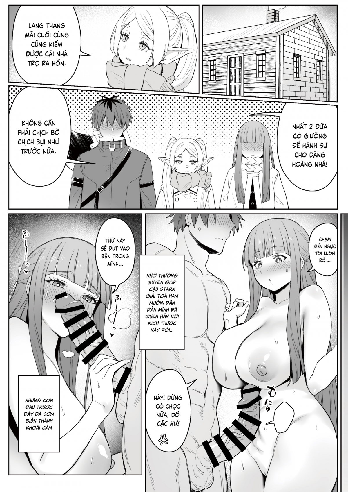 Đọc truyện hentai Phép tăng kích thước dương vật - Oneshot