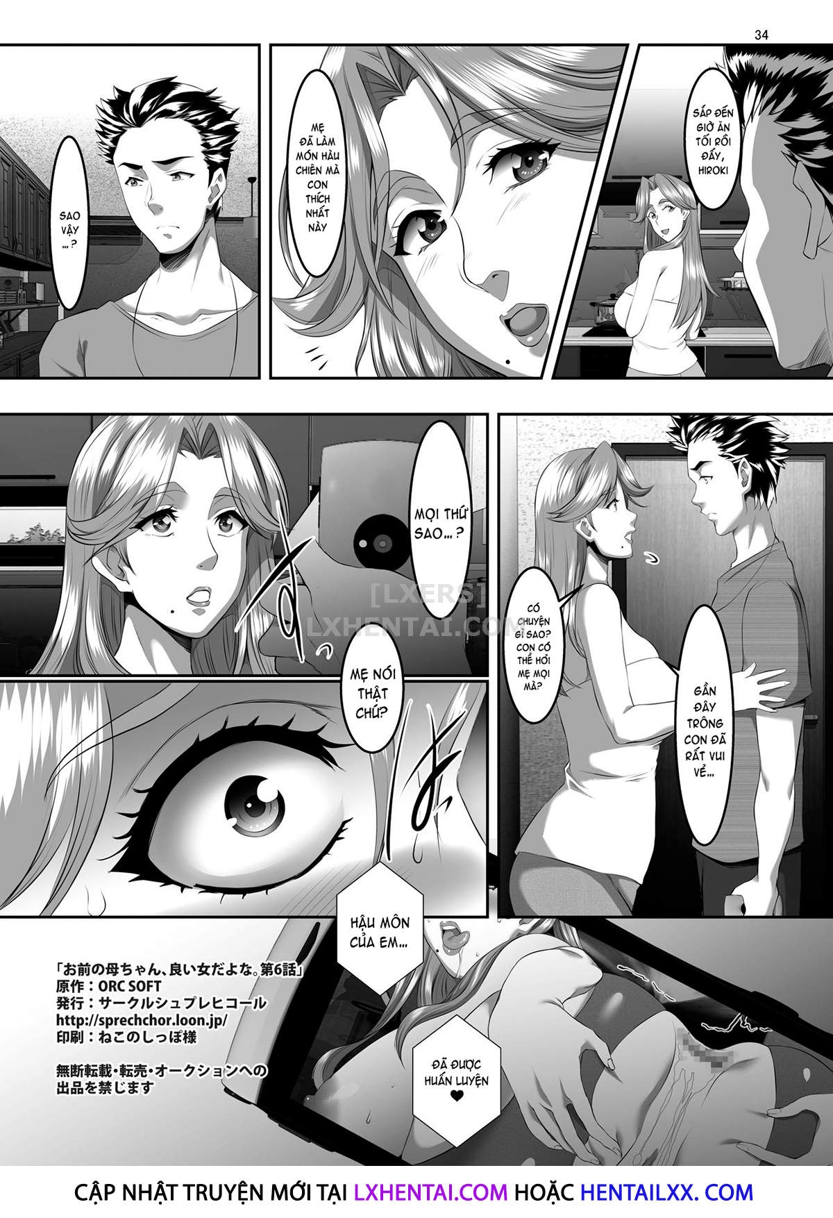 Đọc truyện hentai Omae No Kaa-Chan, Ii Onna Da Yo Na. - Chap 6