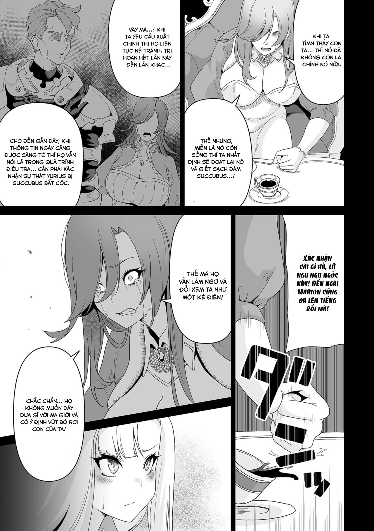 Đọc truyện hentai Vương quốc Succubus thèm bú - Chap 7