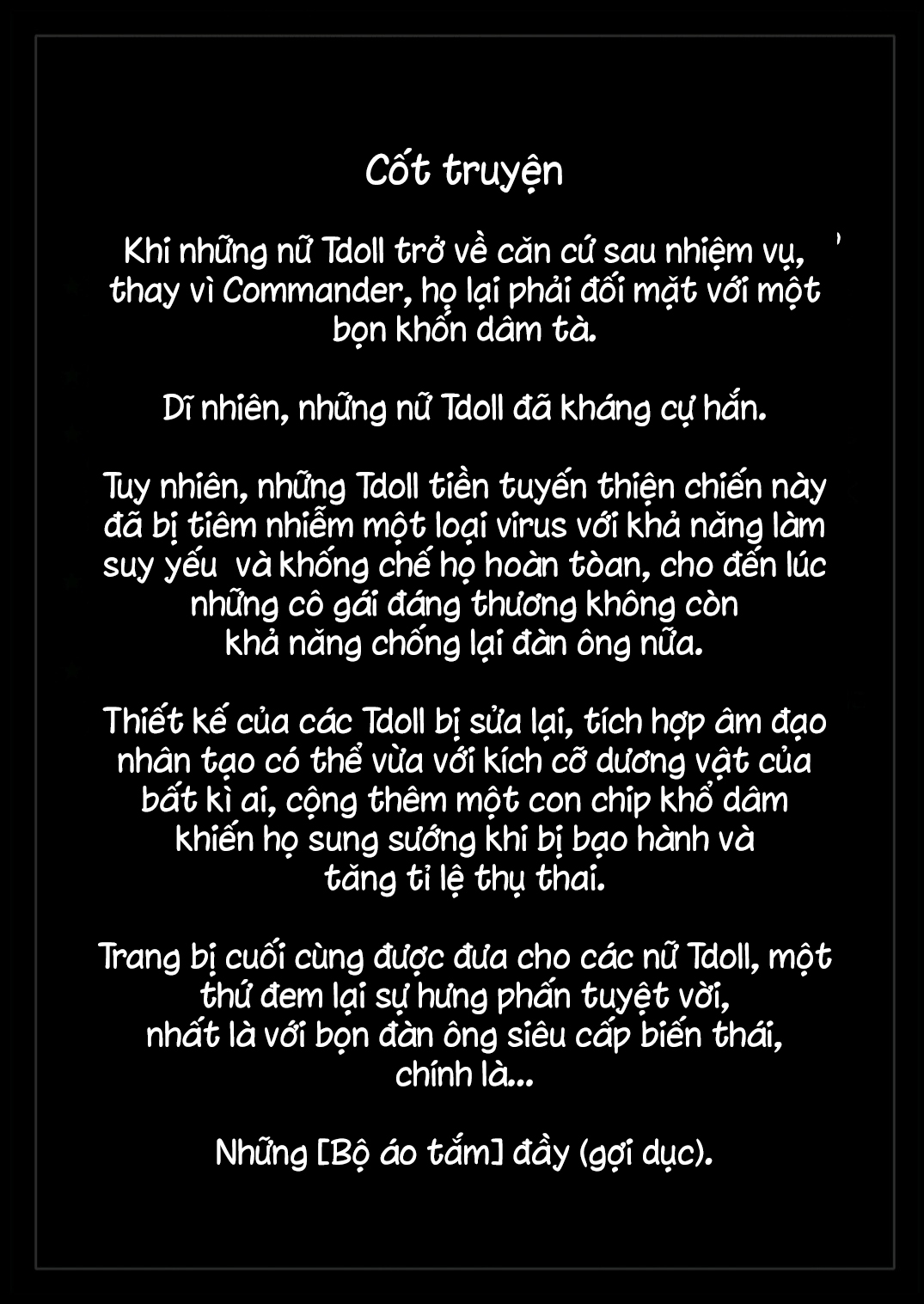 Đọc truyện hentai Từ binh sĩ thành búp bê tình dục - Oneshot trắng đen