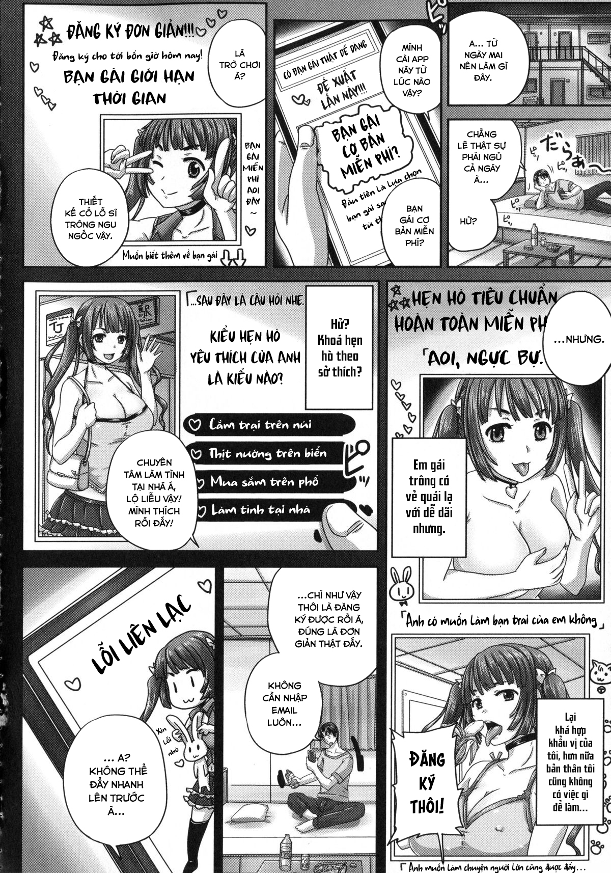 Đọc truyện hentai Kihon Muryou Kanojo NG Nashi - Chap 5.