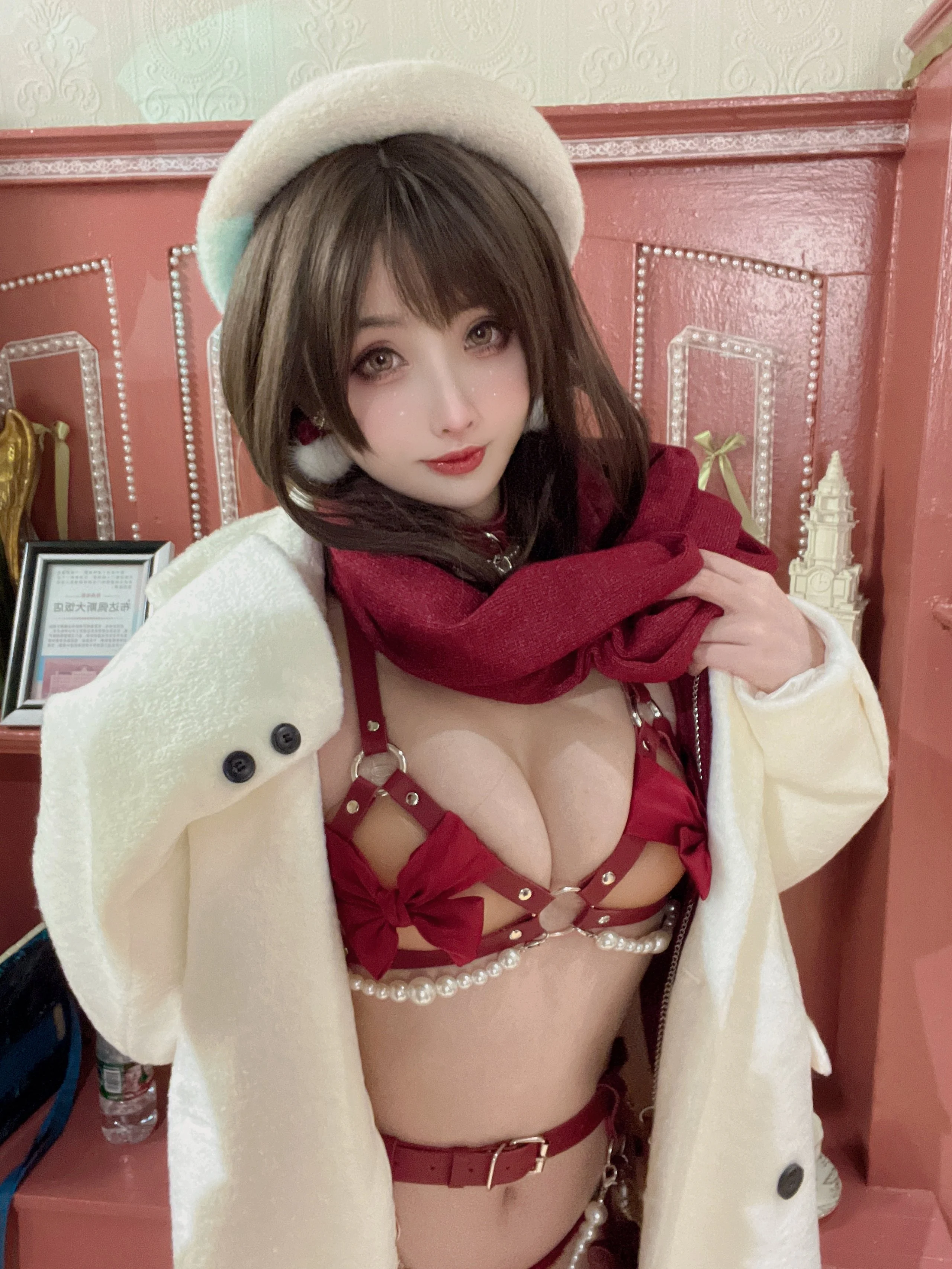 Đọc truyện hentai Tuyển tập Albums siêu phẩm Cosplay - Chap 700 - Rioko - Christmas Elk Set
