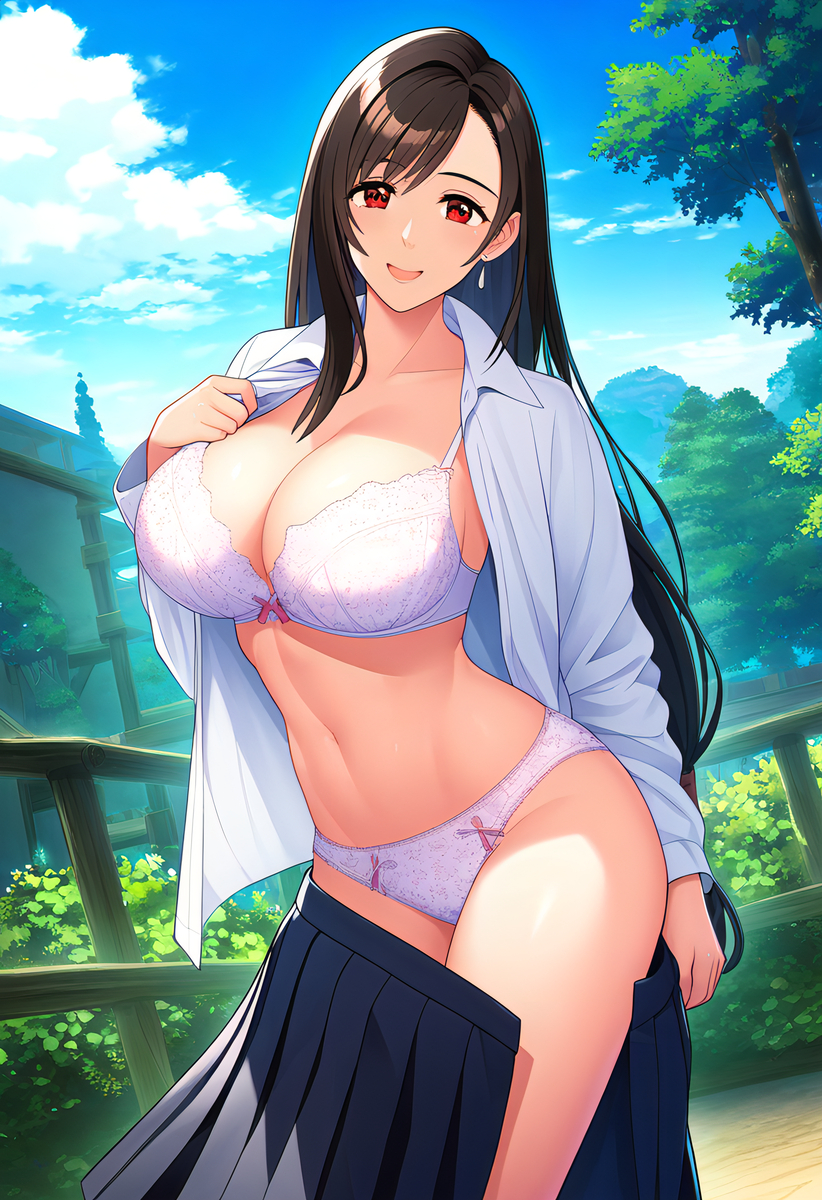 Đọc truyện hentai Tuyển tập Albums Art hentai - Chap 309 - Tifa Showing Off