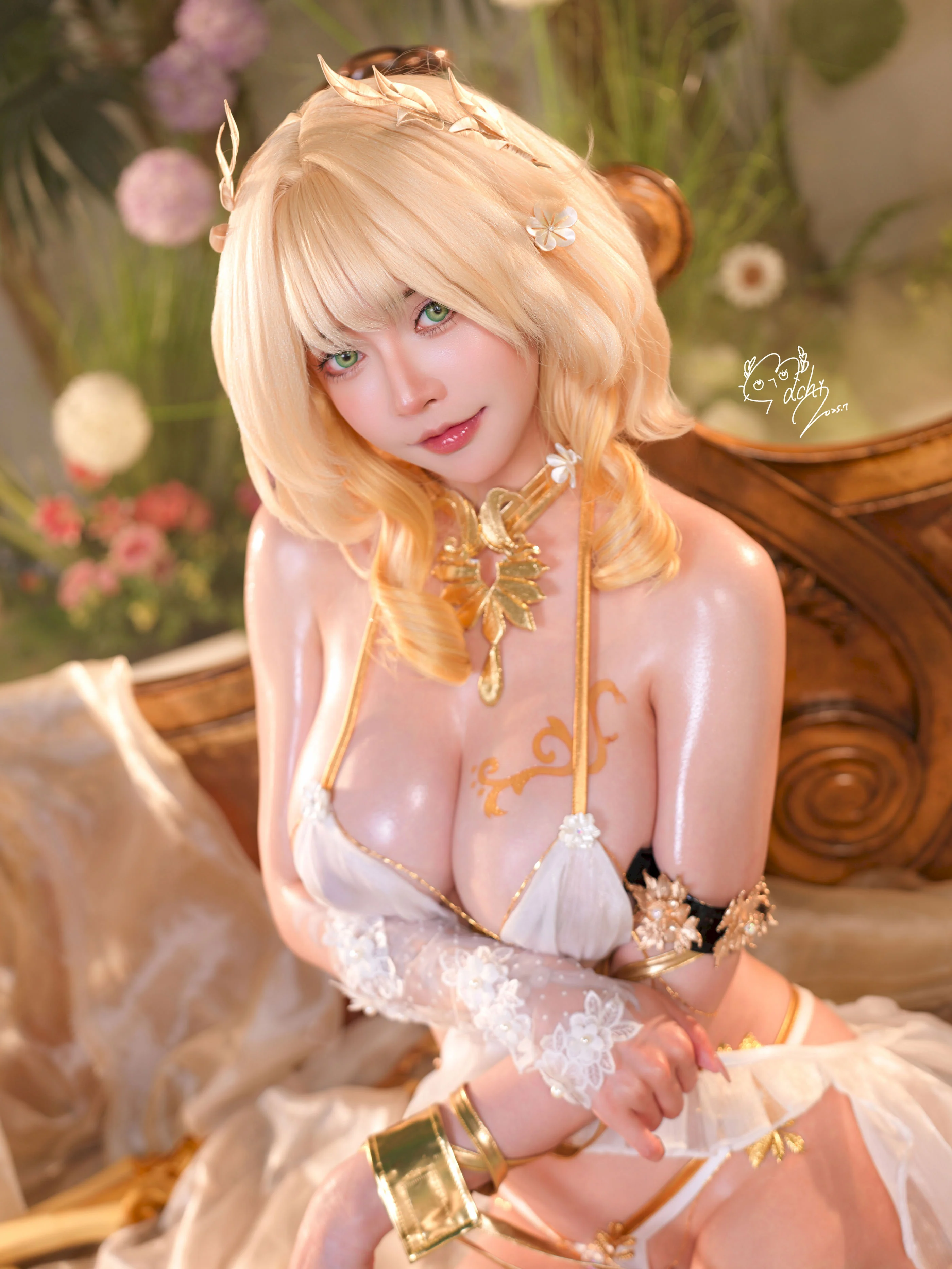 Đọc truyện hentai Tuyển tập Albums siêu phẩm Cosplay - Chap 1175 - Machi - Aglaea bikini