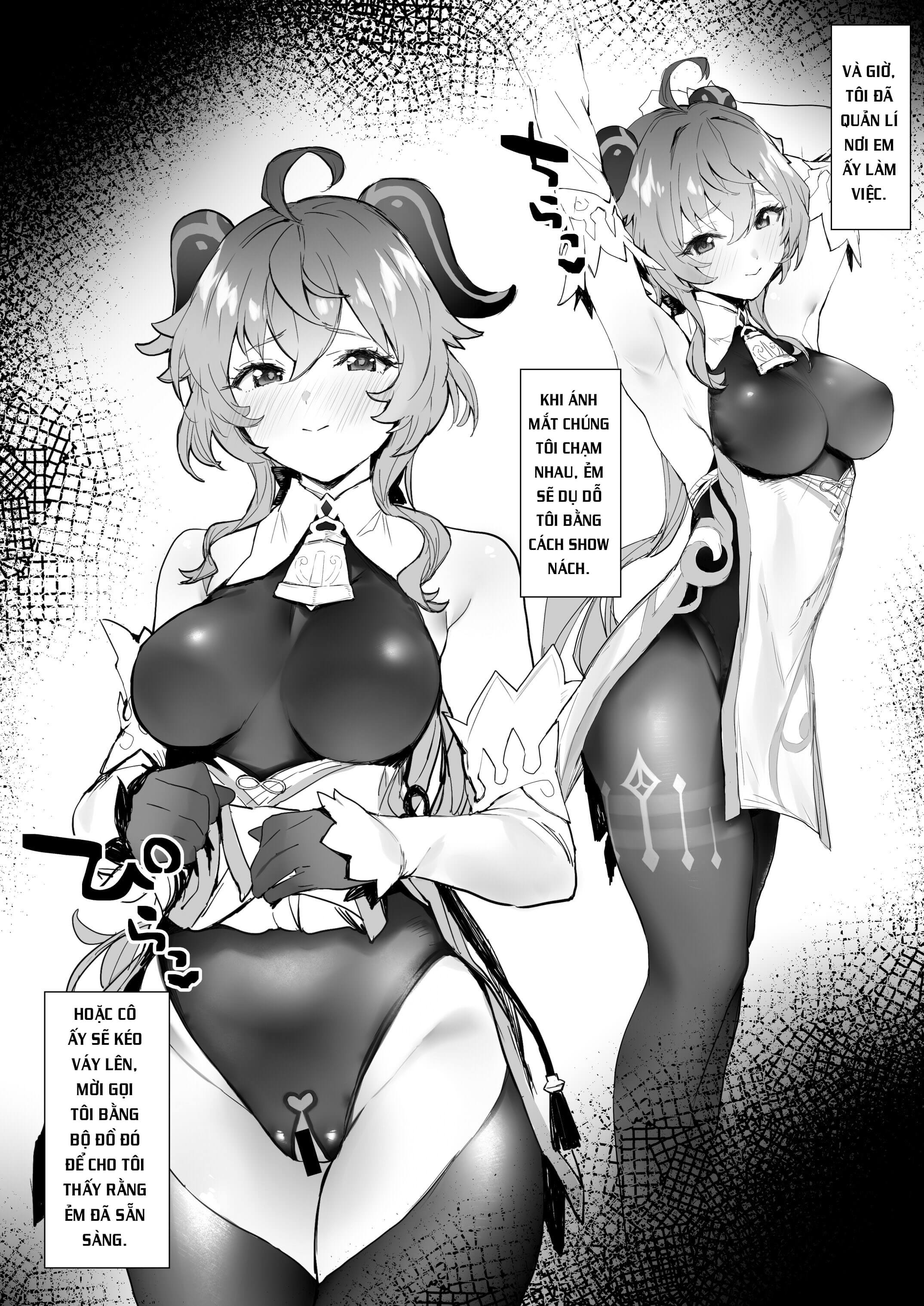 Đọc truyện hentai Lovey-dovey Without Overtime (Genshin Impact) - Oneshot