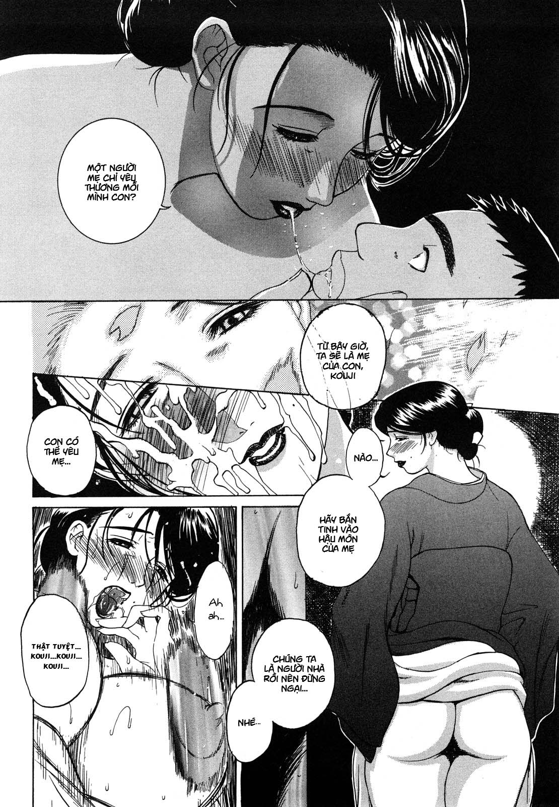 Đọc truyện hentai Cô dâu dâm đãng của nhà Takayanagike - Chap 3