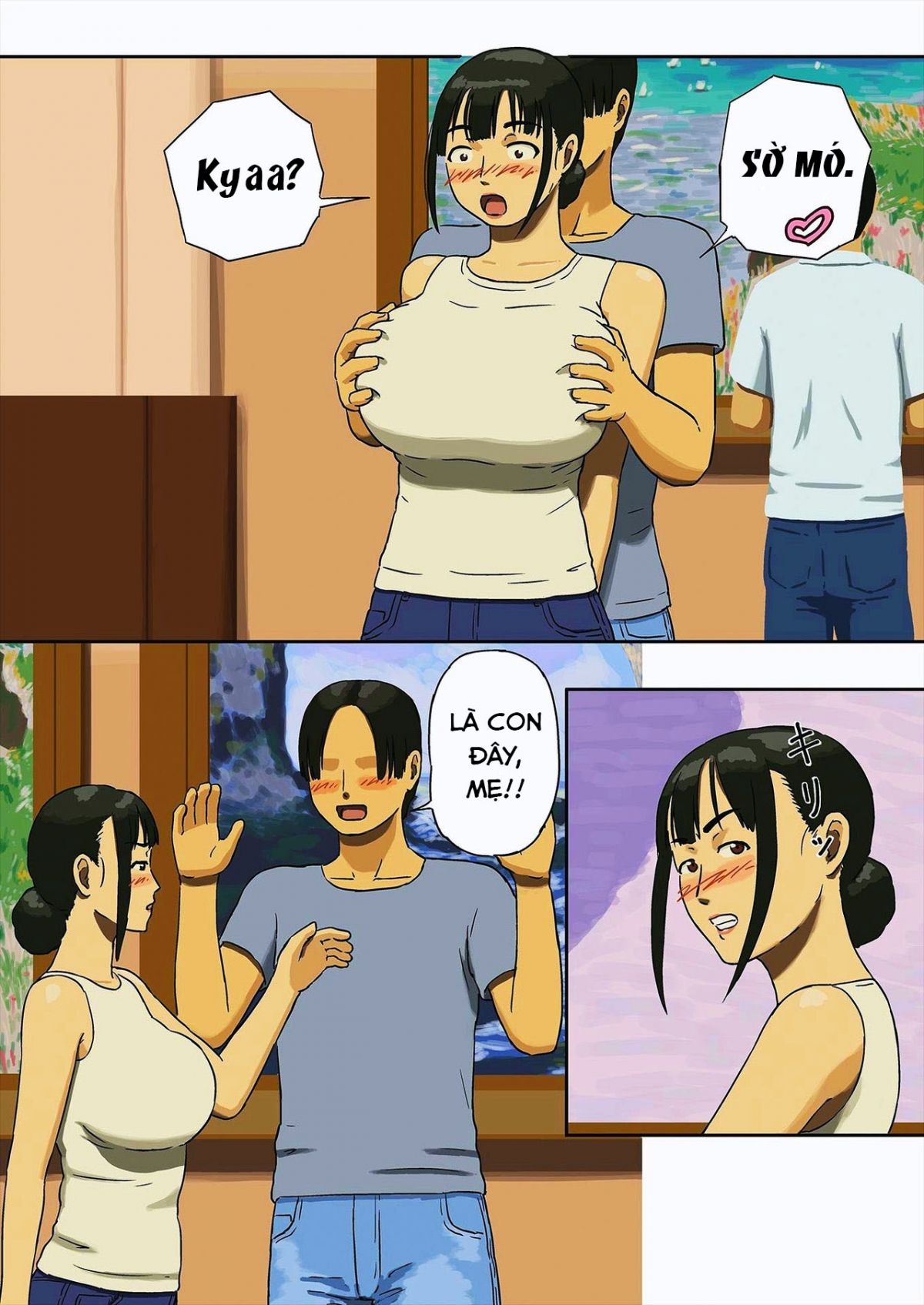 Đọc truyện hentai Share - Chapter 2: Mẹ thích dùng vũ lực sao?