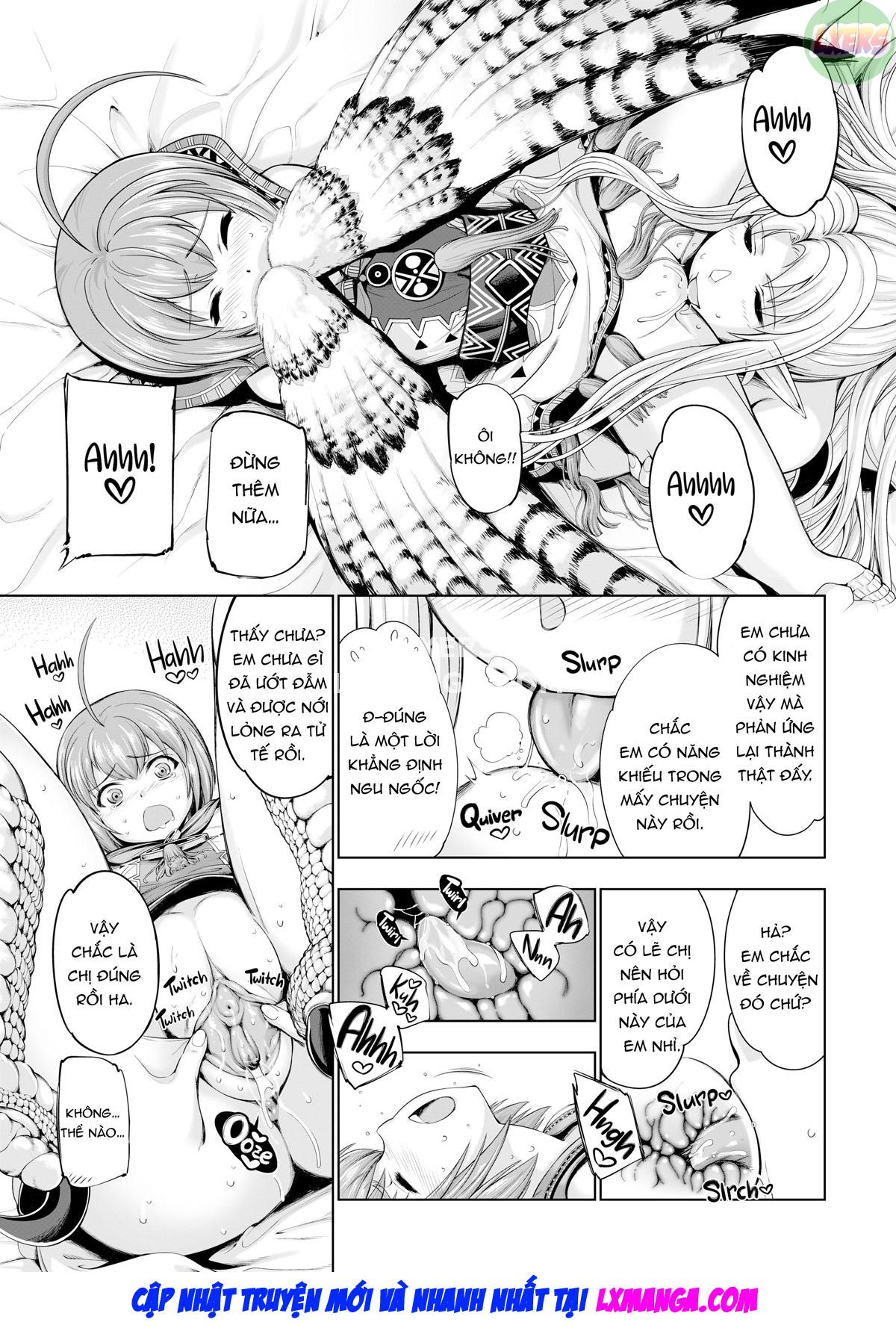 Đọc truyện hentai Rạp xiếc lãng mạn Cô gái quái vật - Chap 4