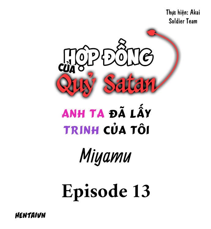 Đọc truyện hentai Hợp đồng của quỷ Satan - Chapter 13