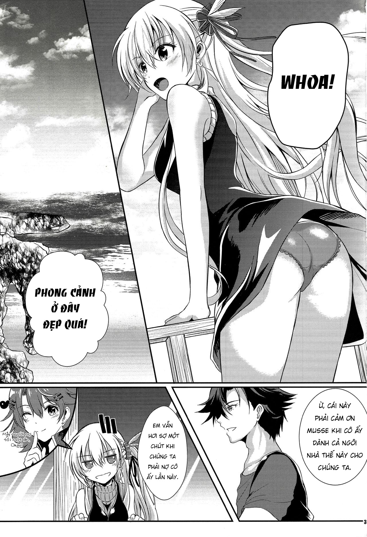 Đọc truyện hentai Kì Nghỉ Hạnh Phúc! - Chap 1