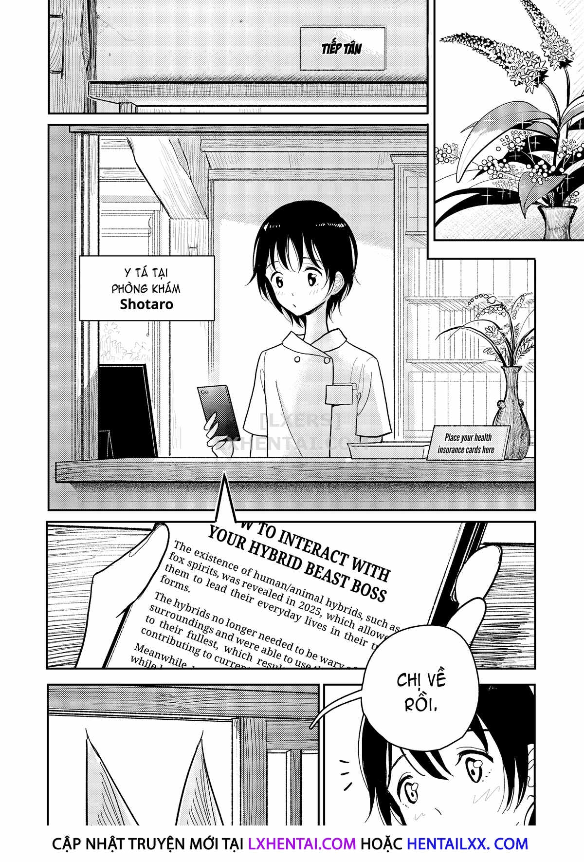 Đọc truyện hentai Hazuki-sensei no Hatsujouki - Chap 1