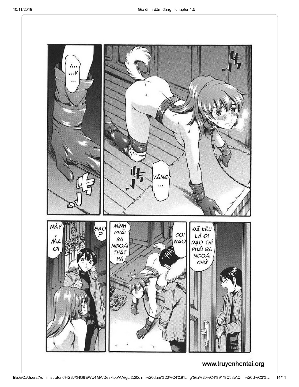 Đọc truyện hentai Katei no Jijou - Chap 2