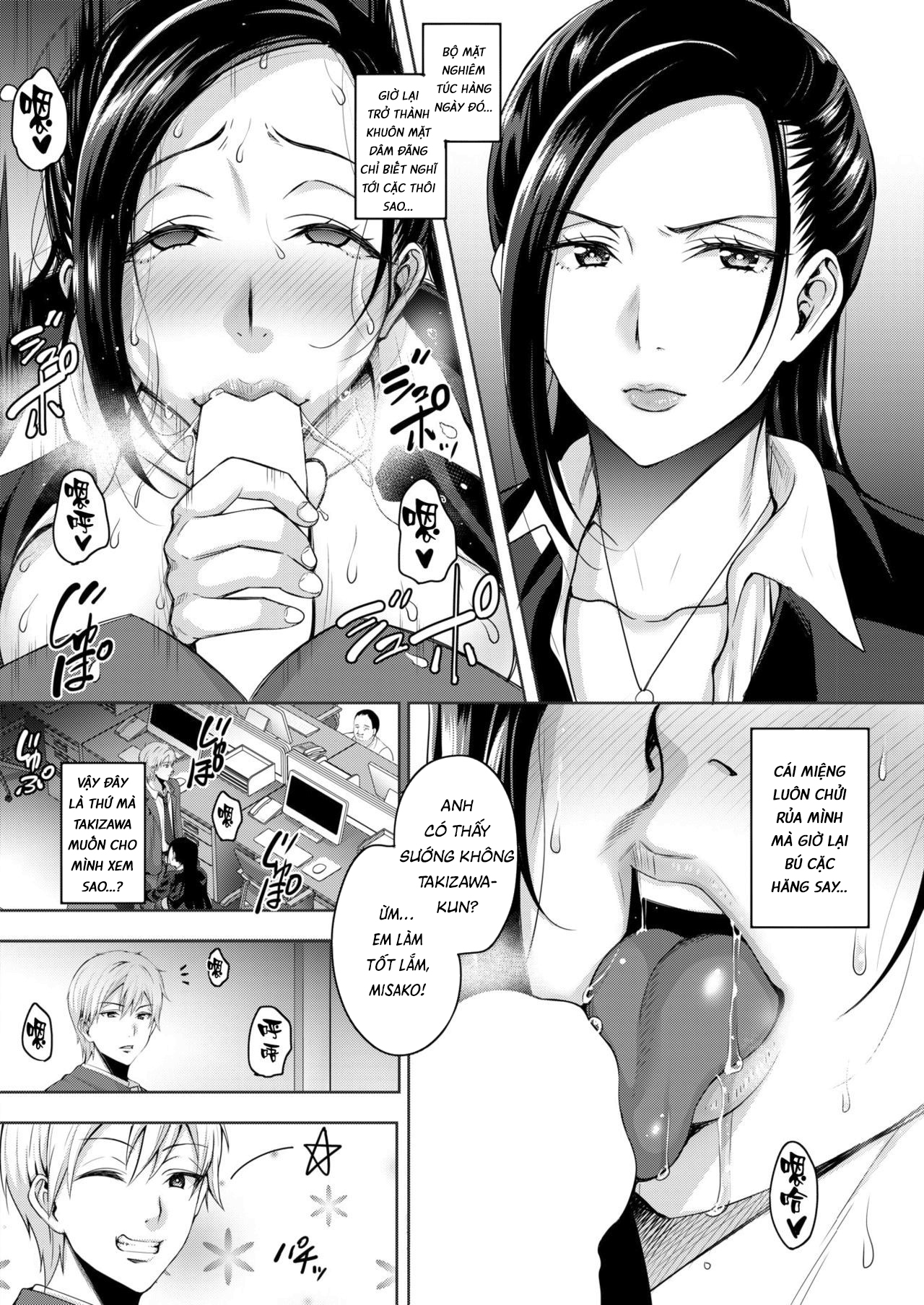 Đọc truyện hentai Bà Sếp khó tính - Oneshot