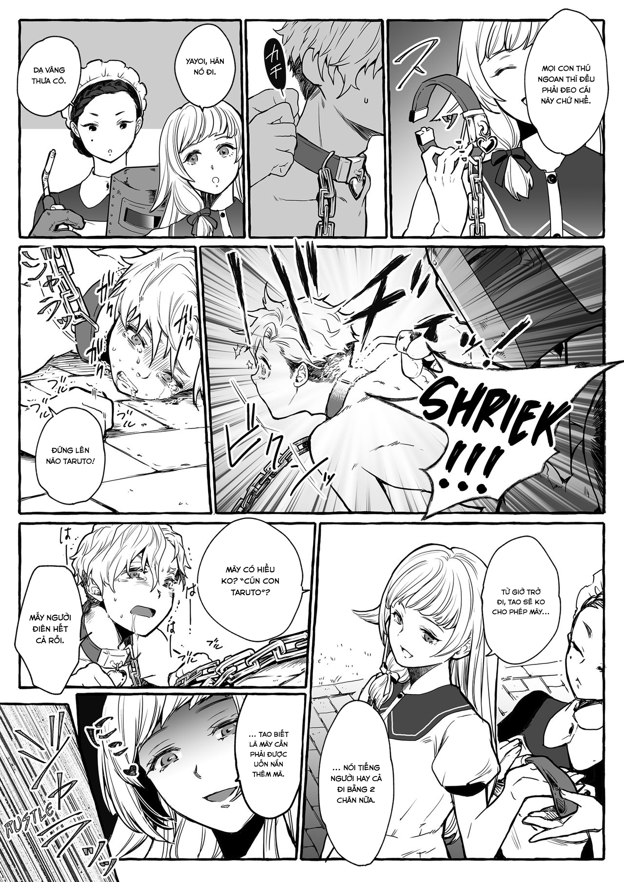 Đọc truyện hentai Osu Inu Ni Metorareta Otoko; ~ Teishuku Na Hanayome Inu No Sodatekata ~ - Oneshot