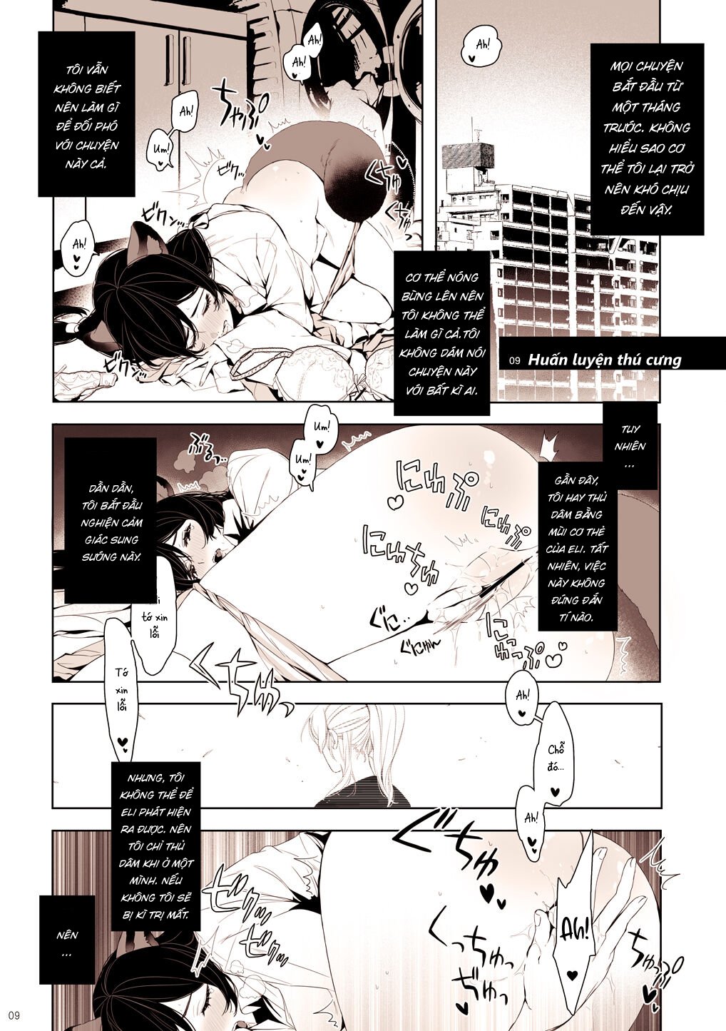 Đọc truyện hentai Re: dêdeddê!!!!!!!! (Love Live!) - Chap 2: Huấn luyện thú cưng