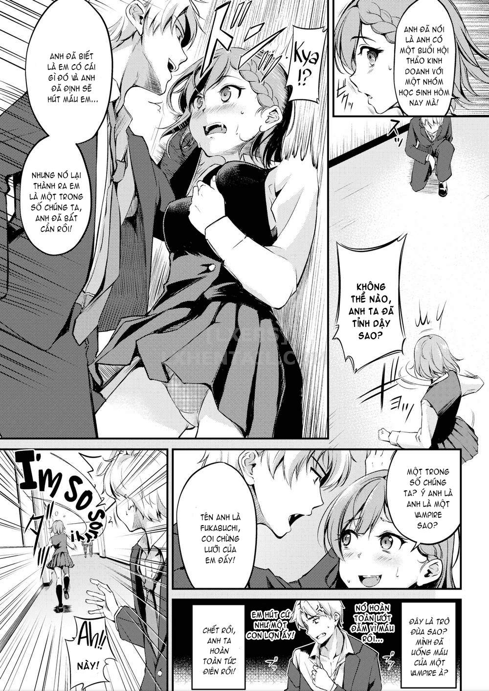 Đọc truyện hentai Midara Switch - Sensual Switch - Chap 3 - Thirsty For Work ~A Certain Vampires Job Hunt~