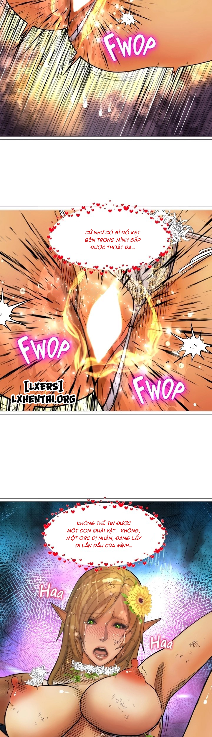 Đọc truyện hentai Nữ Hoàng Dark Elf Và Nô Lệ Orc - Chap 23