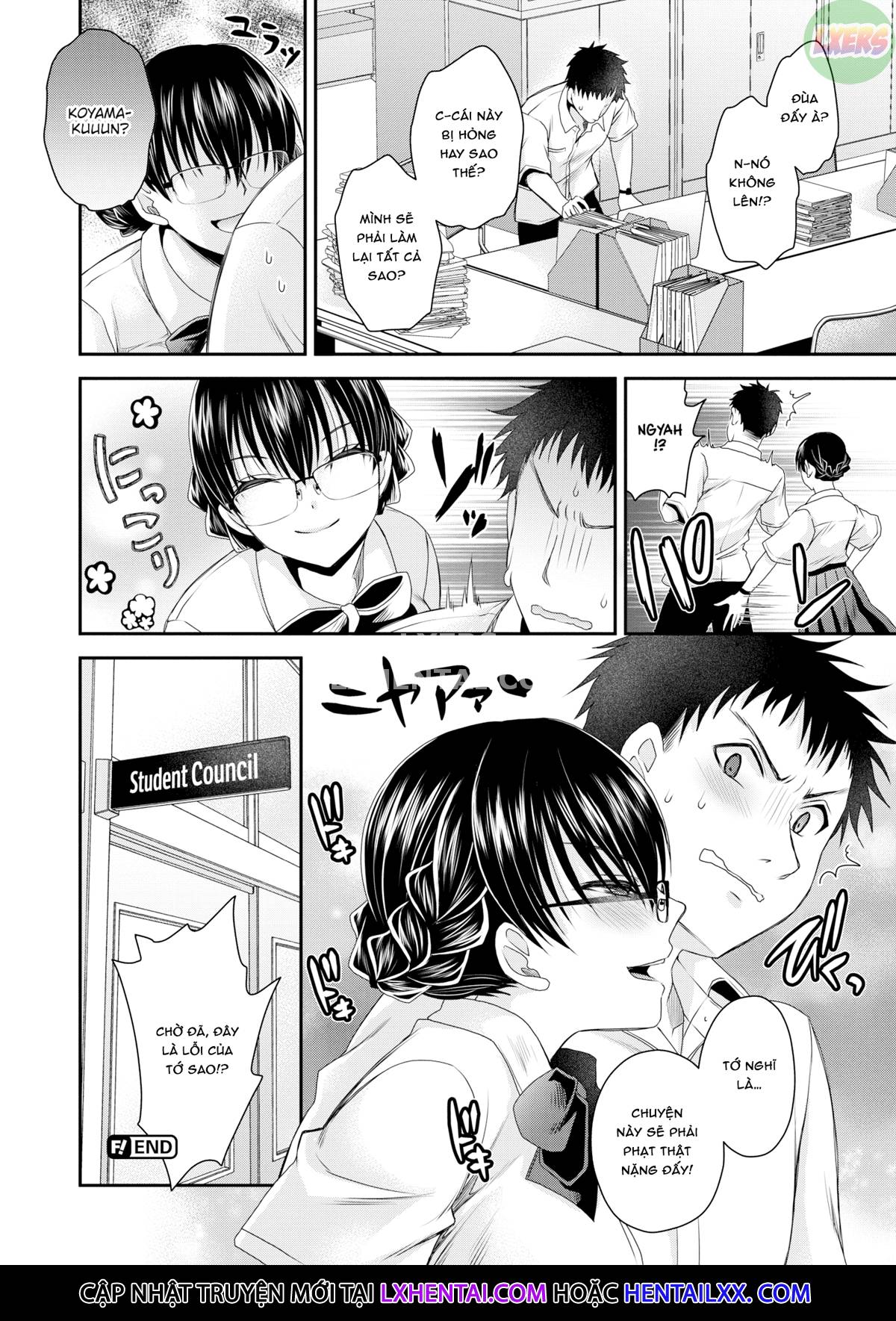 Đọc truyện hentai Chế độ nghiêm khắc của hội trưởng - Oneshot