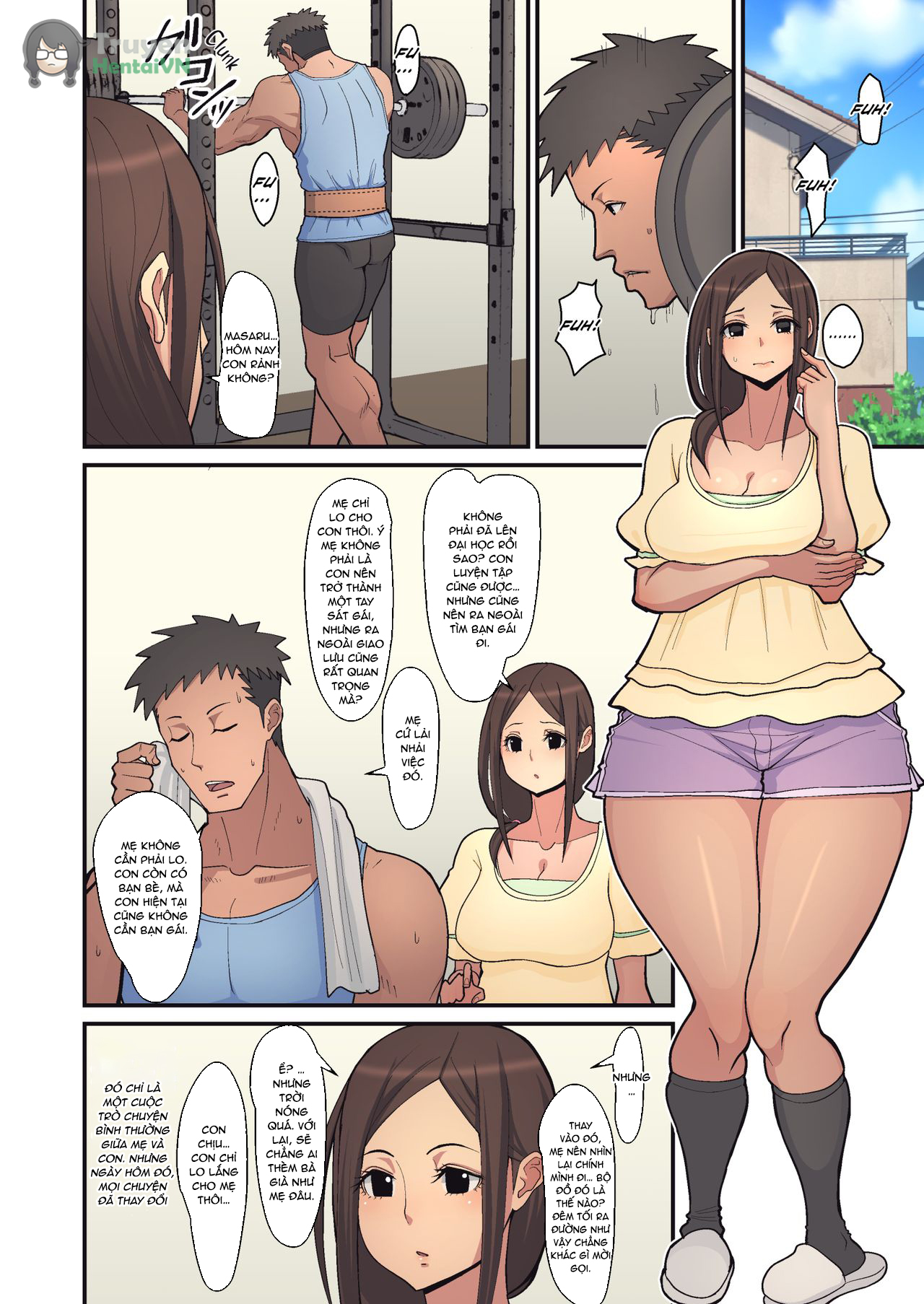 Đọc truyện hentai Lý do tôi trở thành nhân viên từ mẹ tôi - Oneshot