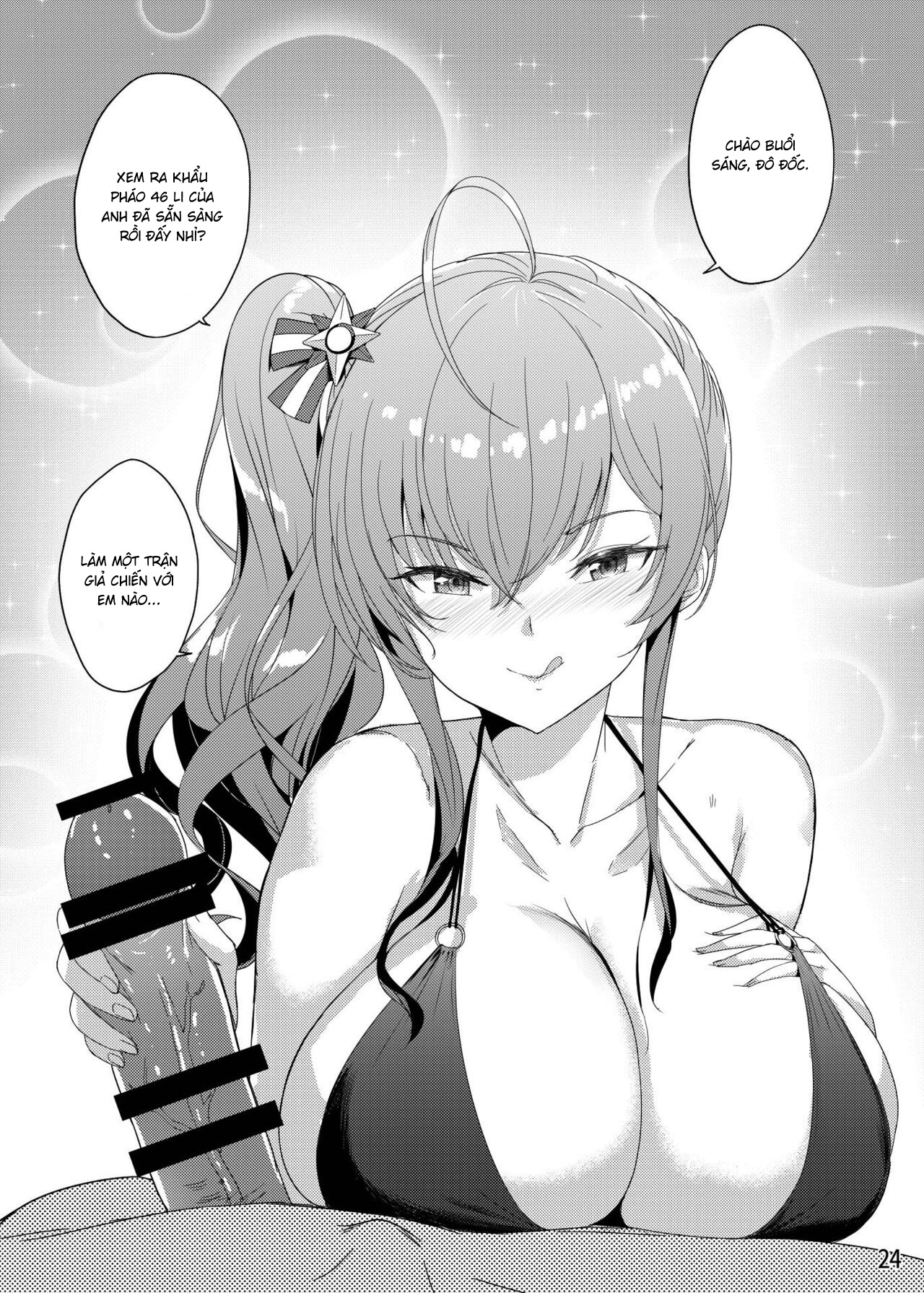 Đọc truyện hentai Zara no Seifuku Set | Zara's Sex Full Set (Azur Lane) - Oneshot