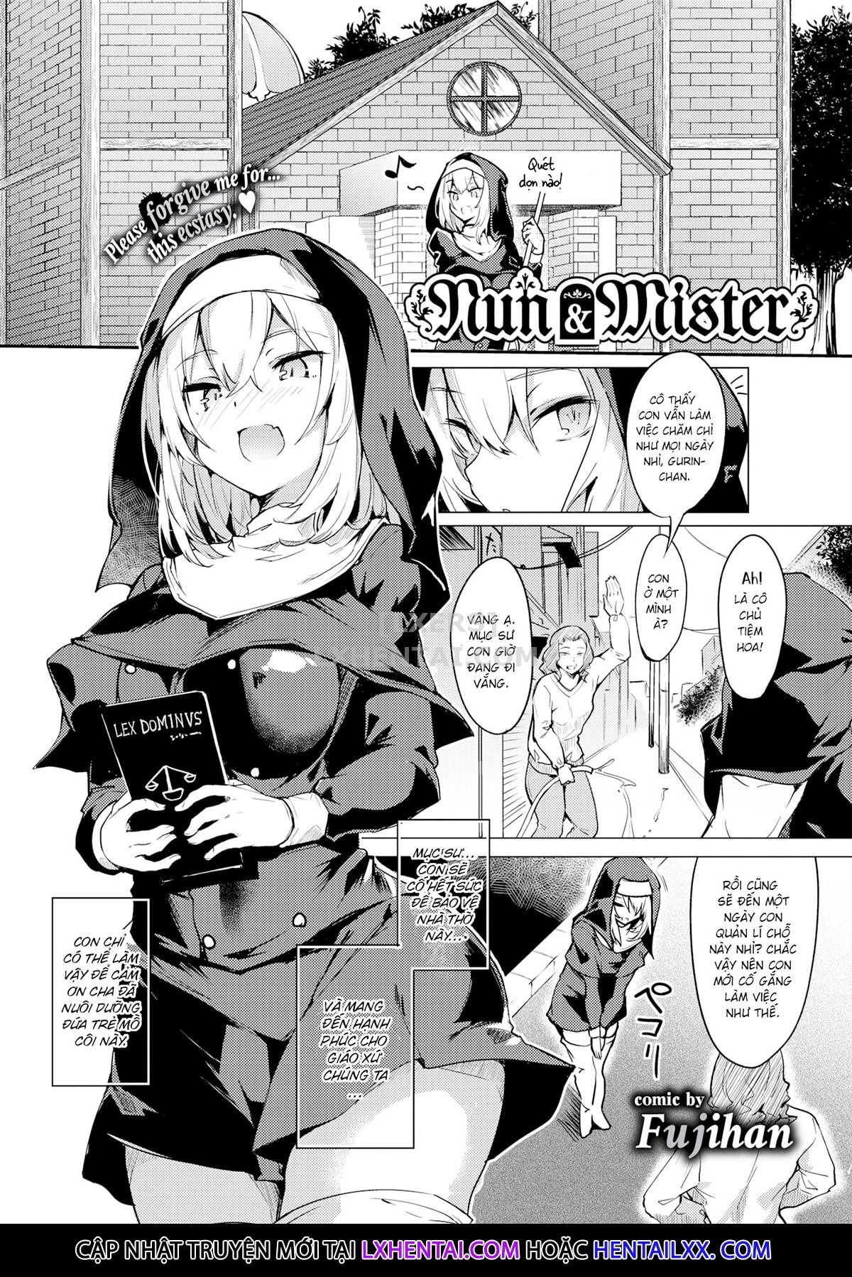 Đọc truyện hentai Nun & Mister - Oneshot
