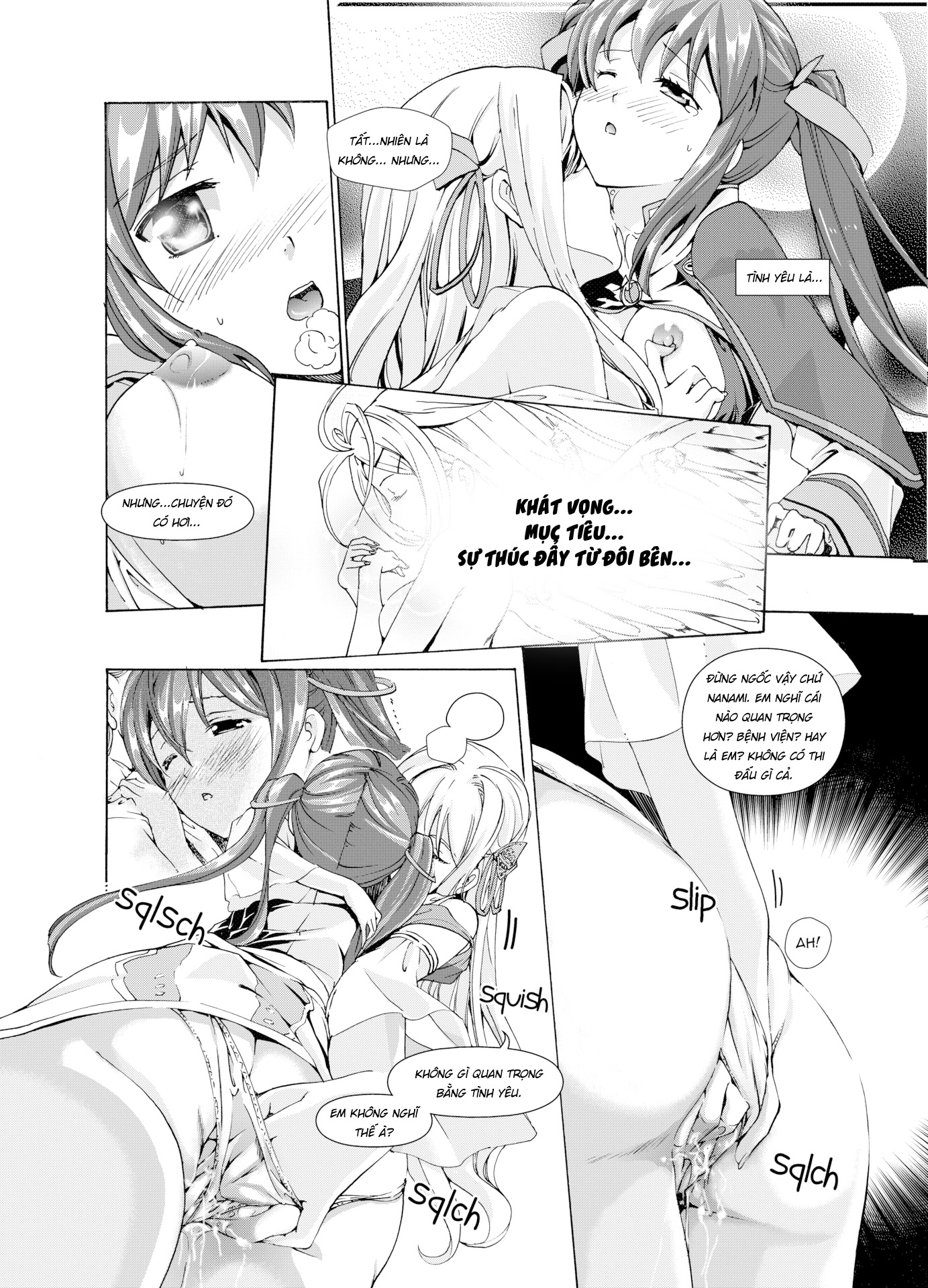 Đọc truyện hentai Tuyển Tập Yuri Một Nắng - Hộp Nhạc Ký Ức - Chap 1: Overture to Flowering