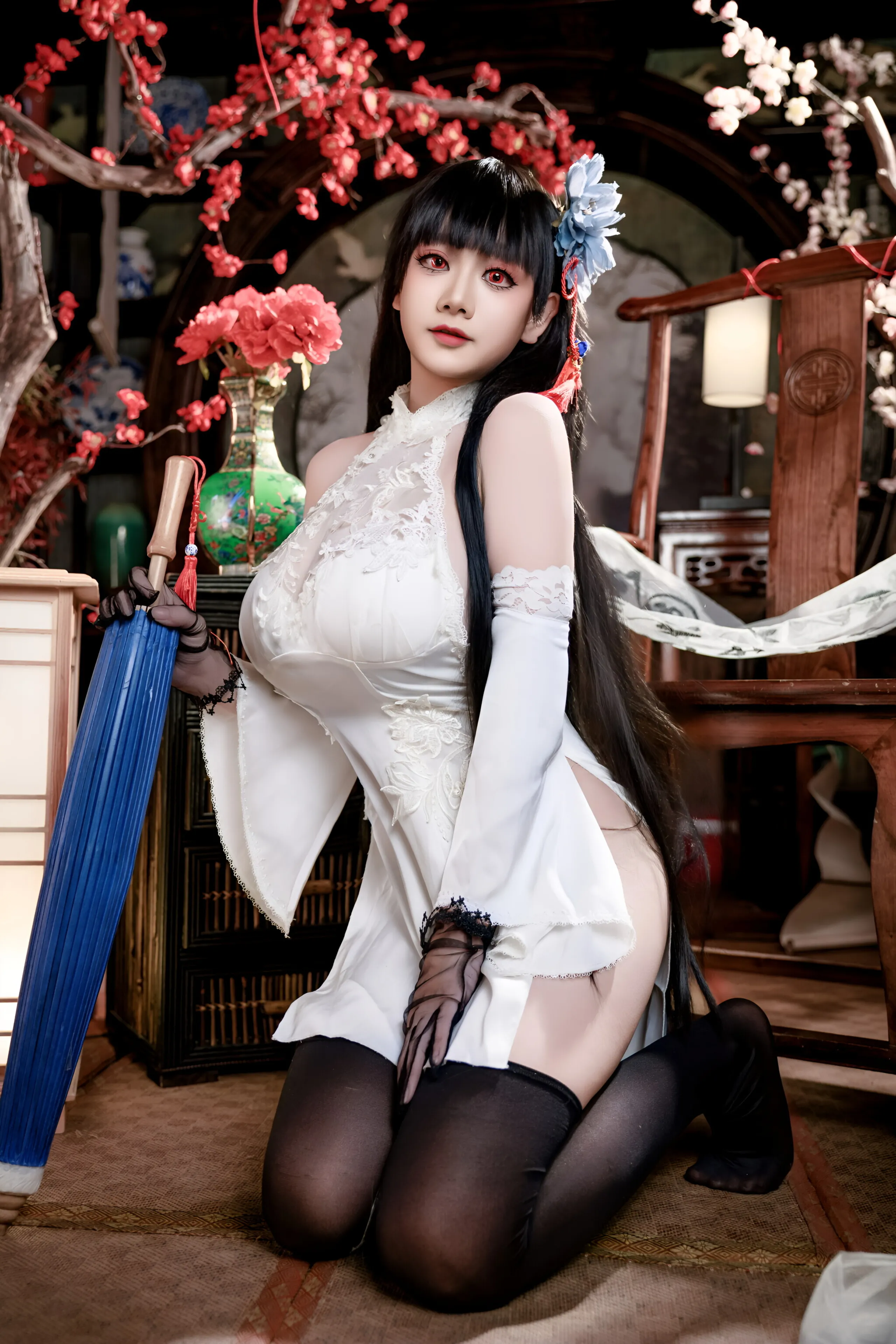 Đọc truyện hentai Tuyển tập Albums siêu phẩm Cosplay - Chap 1145 - A Xuexue - Azur Lane Yixian Cheongsam