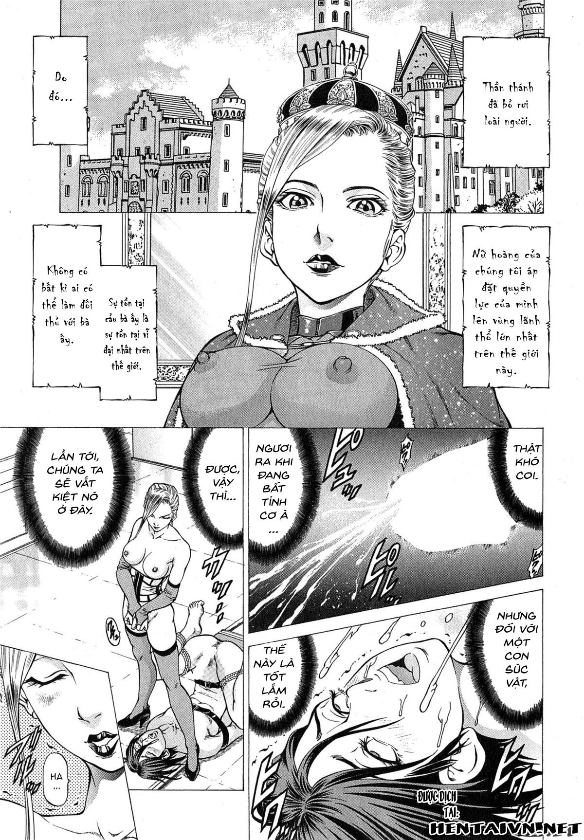 Đọc truyện hentai The Queen and Her Knight - Chapter 002