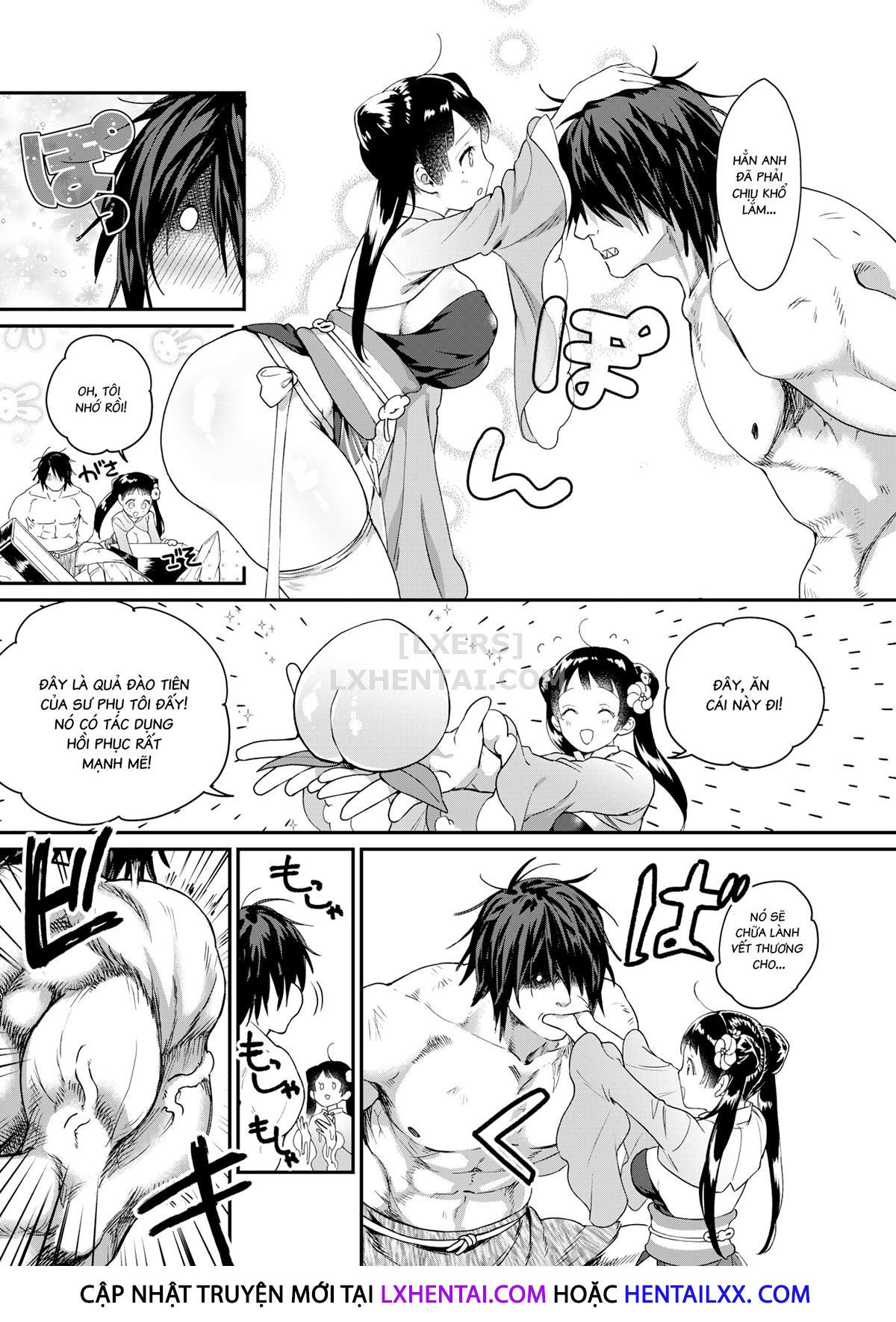 Đọc truyện hentai A Peach-Butt Girl's Oni Extermination - Oneshot