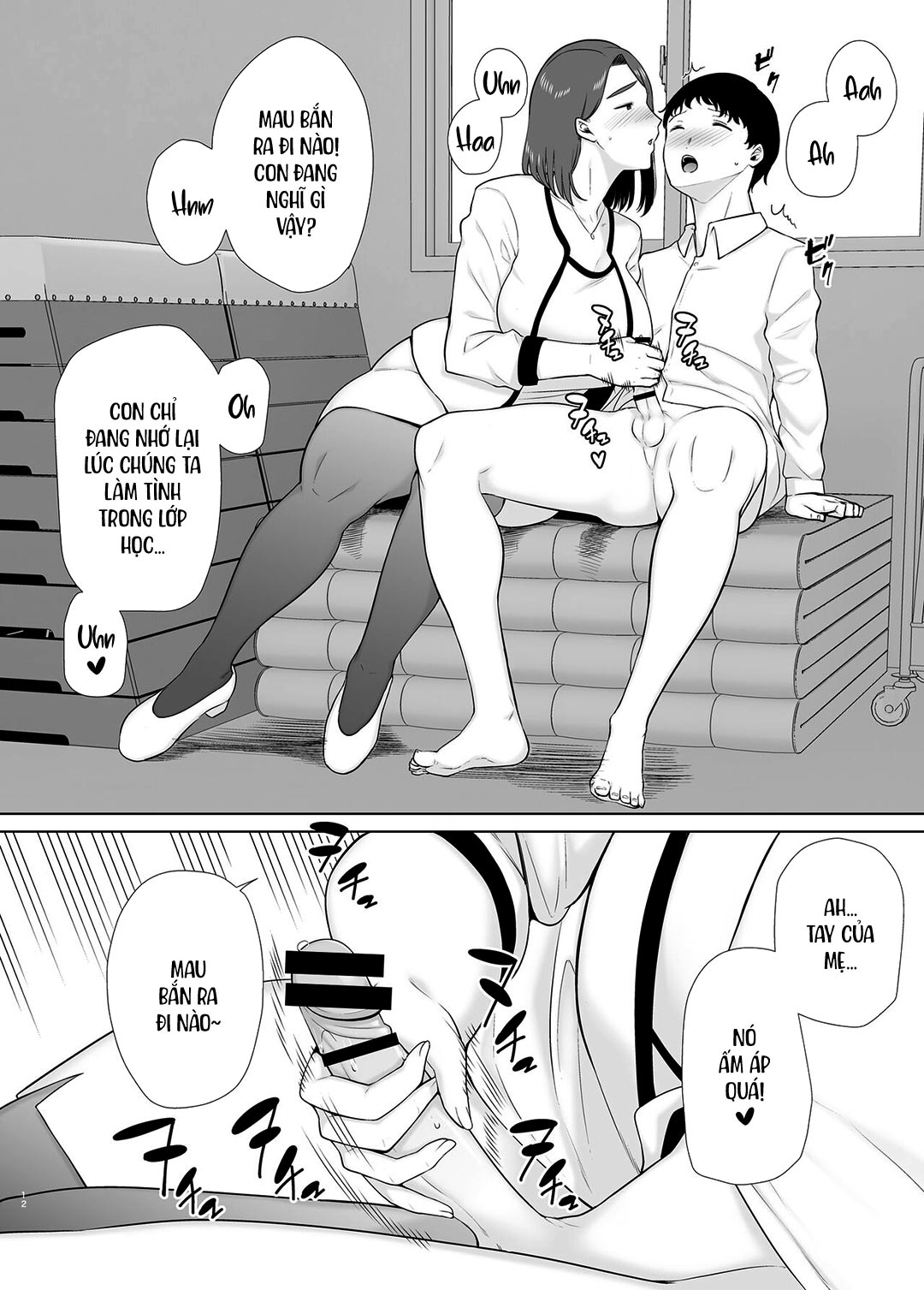 Đọc truyện hentai Mẹ là người phụ nữ mà tôi yêu - Chap 7A - Lễ hội trường