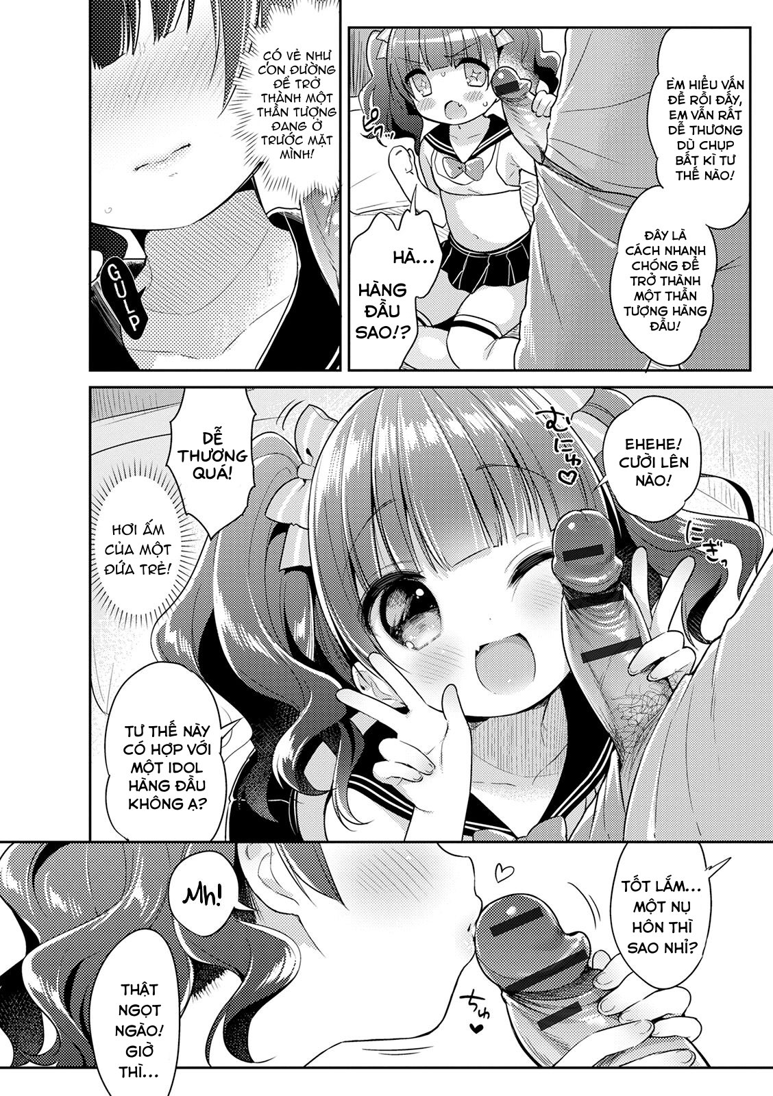 Đọc truyện hentai Hành trình trở thành idol của Momoka-chan - Oneshot