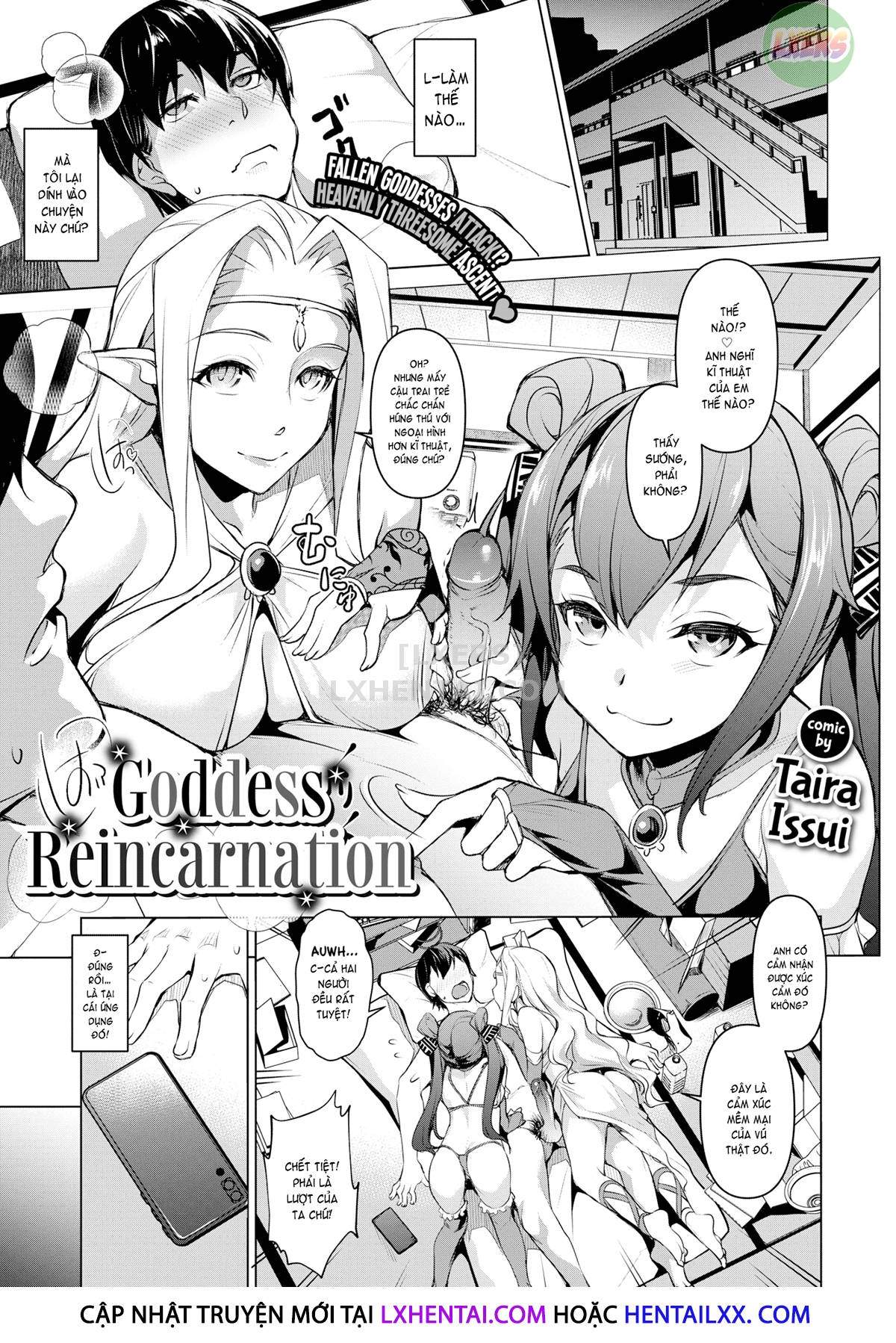 Đọc truyện hentai Goddess Reincarnation - Oneshot