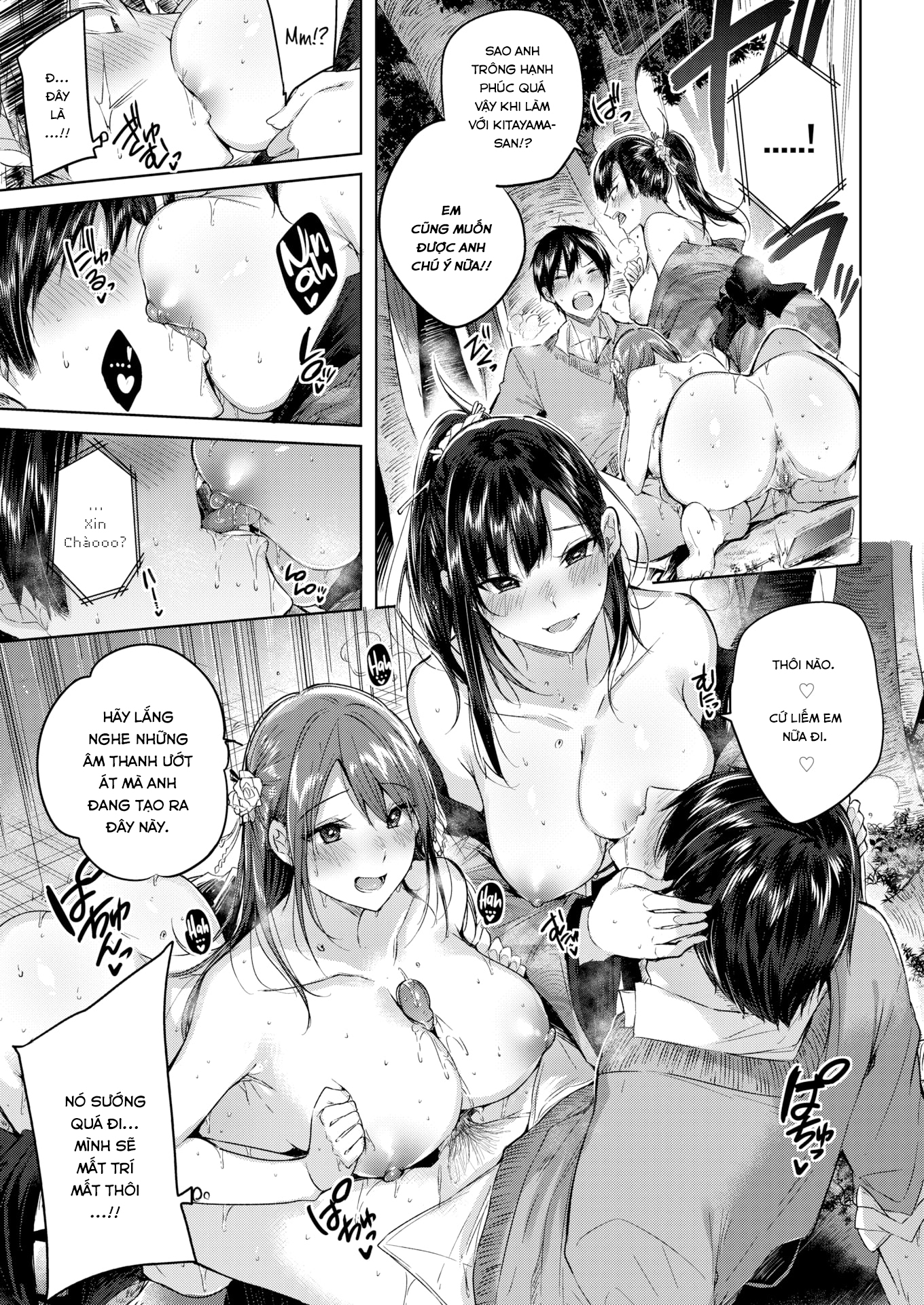 Đọc truyện hentai Triple Heaven - Oneshot