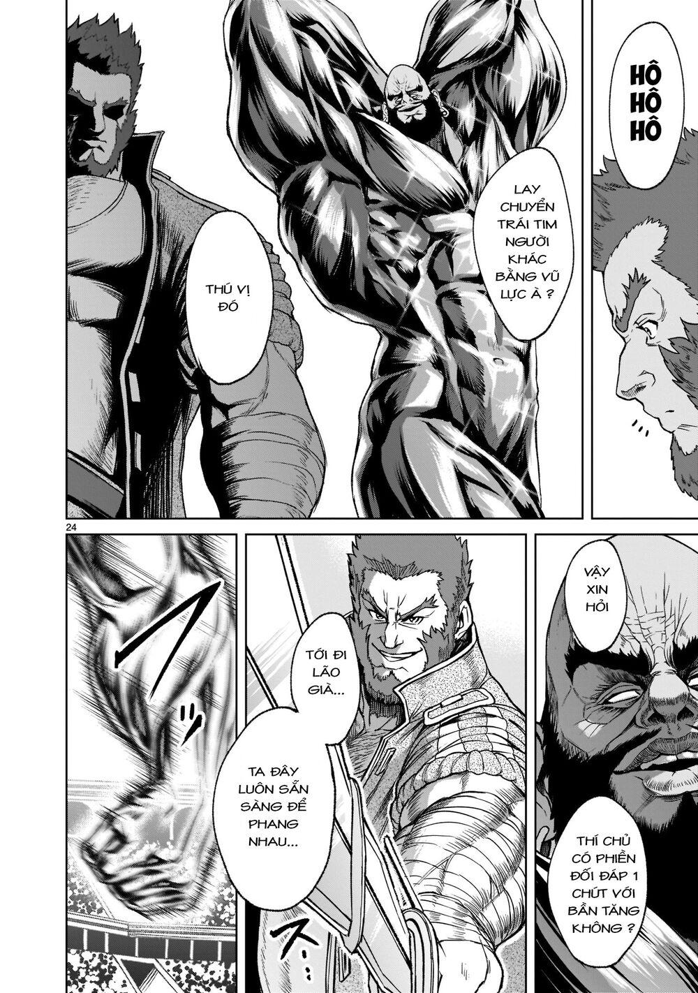 Đọc truyện hentai Vườn hoa hồng Saga - Chap 23: Cận chiến～Muskel～